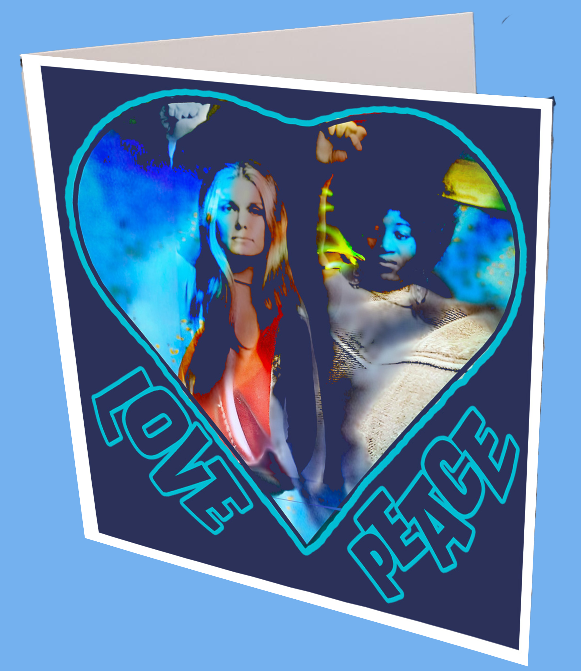 Love and Peace Greeting Card