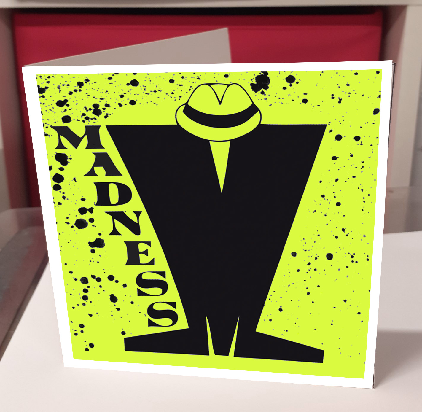 Madness Logo Greeting Card