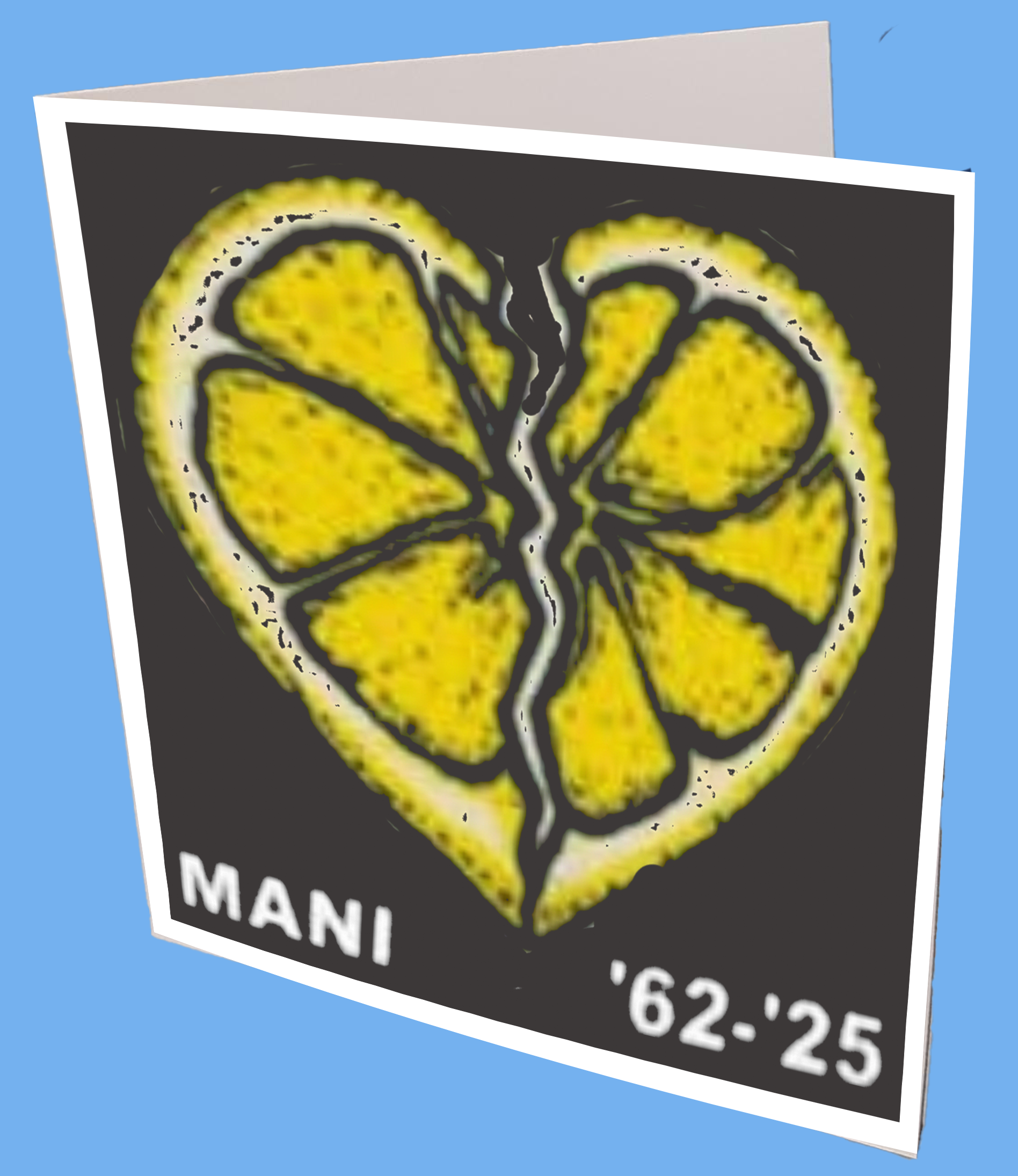 Mani 62 Greeting Card