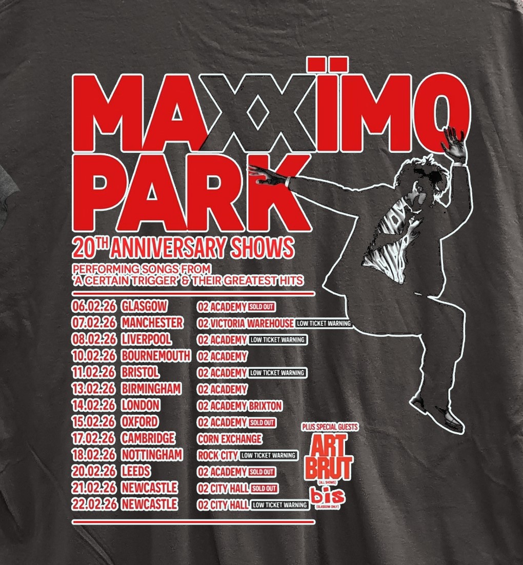 Maxximo Park 20th Anniversary Show 2026