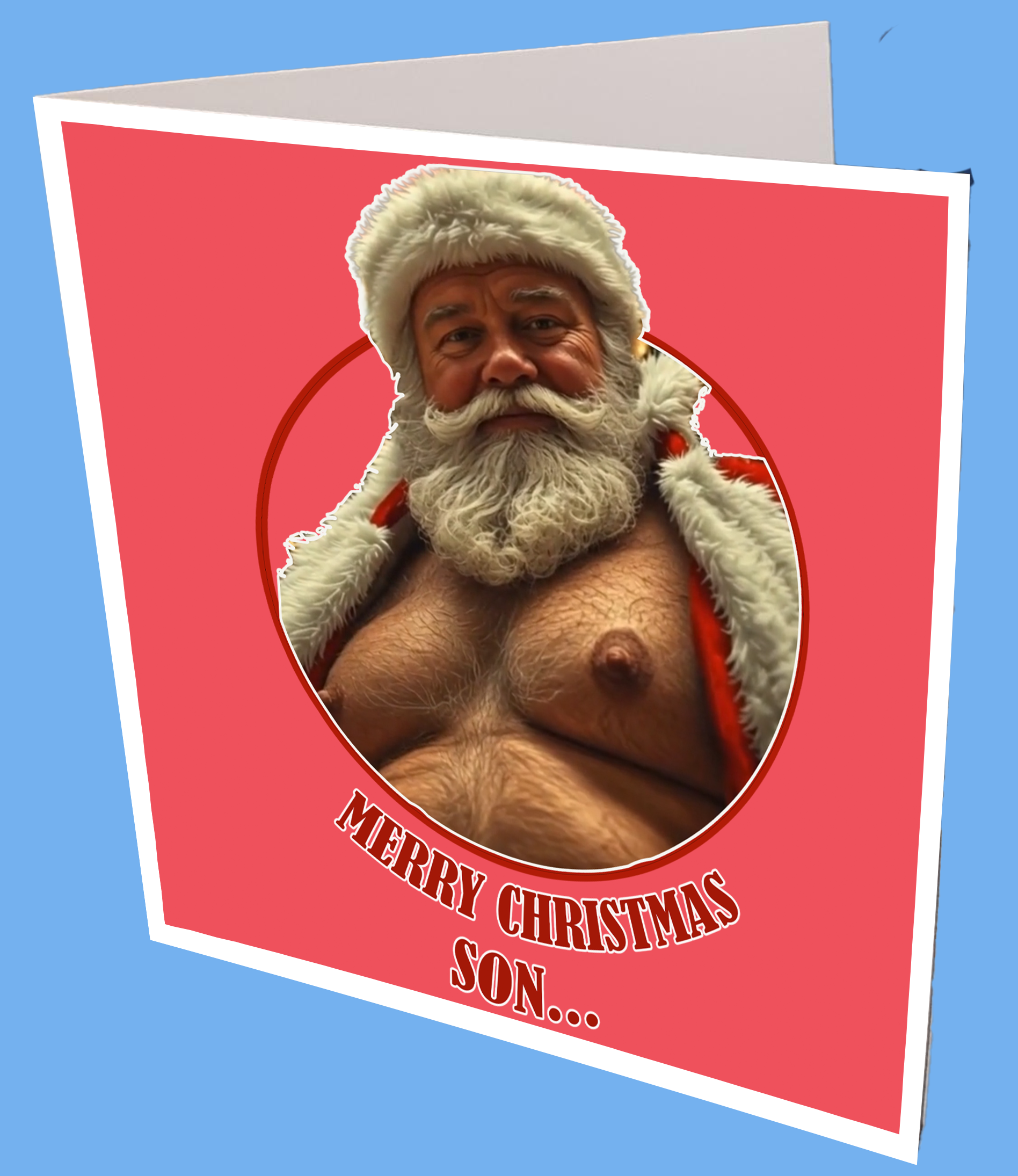 Merry Christmas Son greeting Card