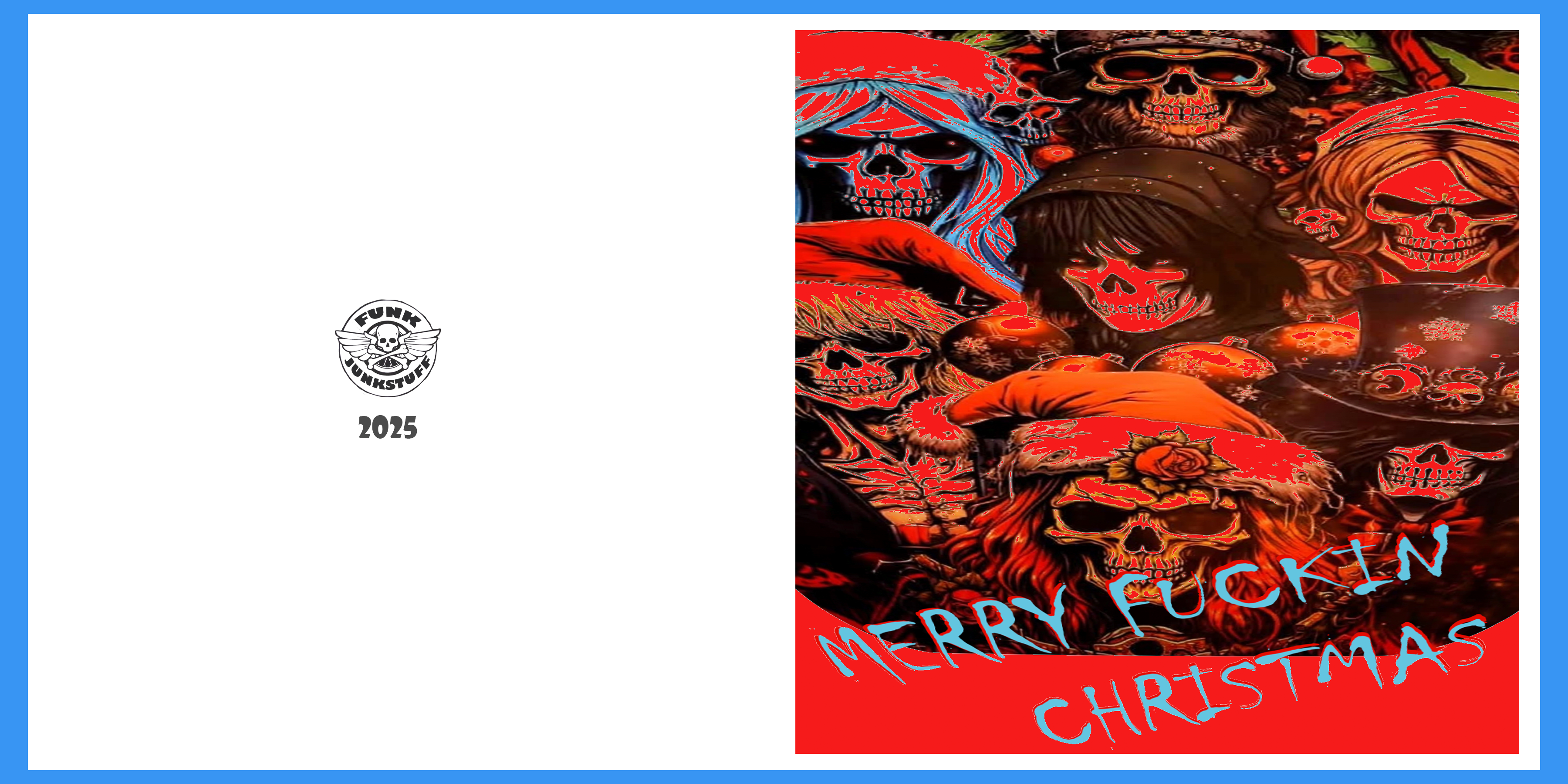 Merry Fuckin Christmas Greeting Card