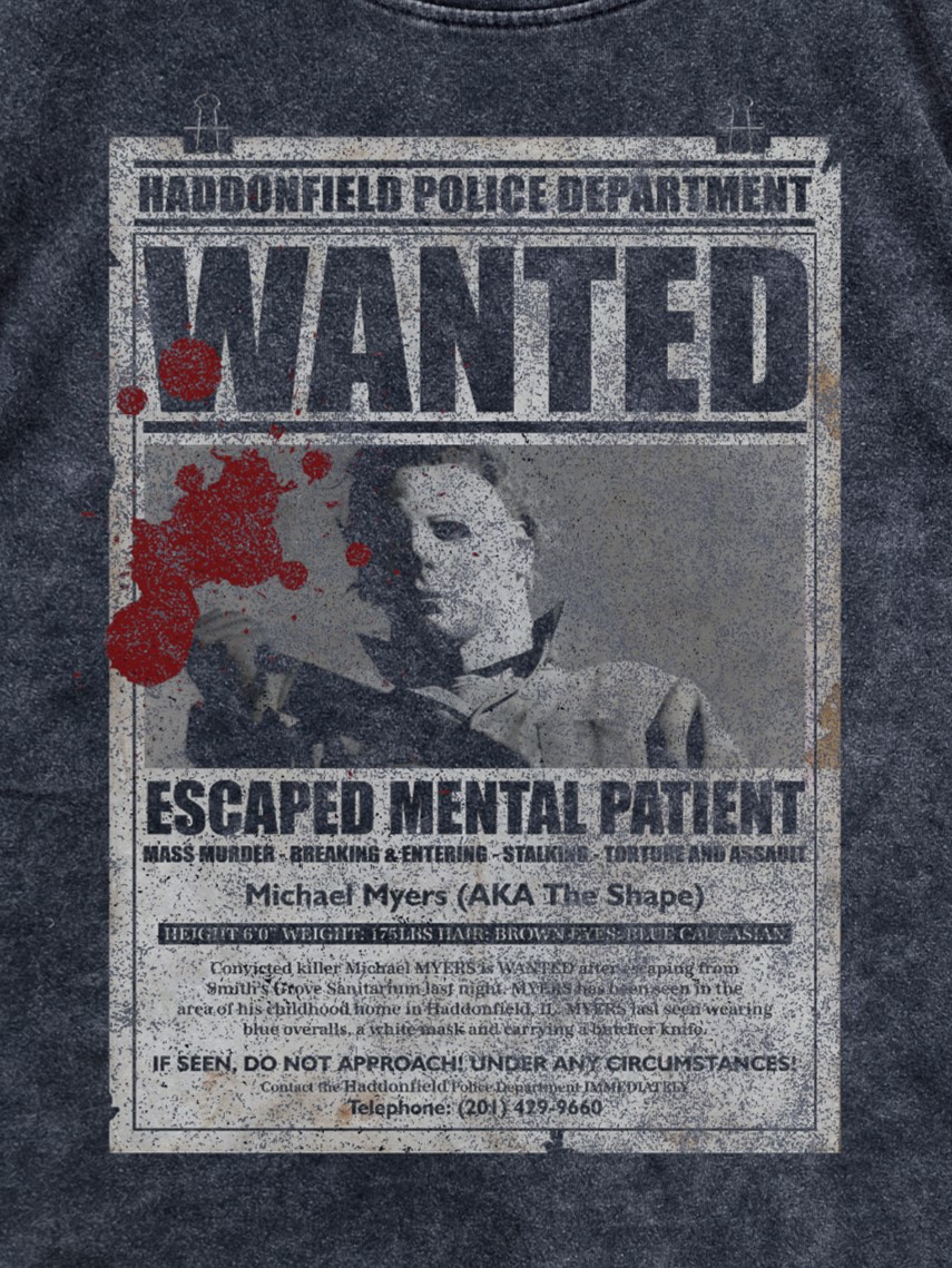 Wanted. Michael Myers