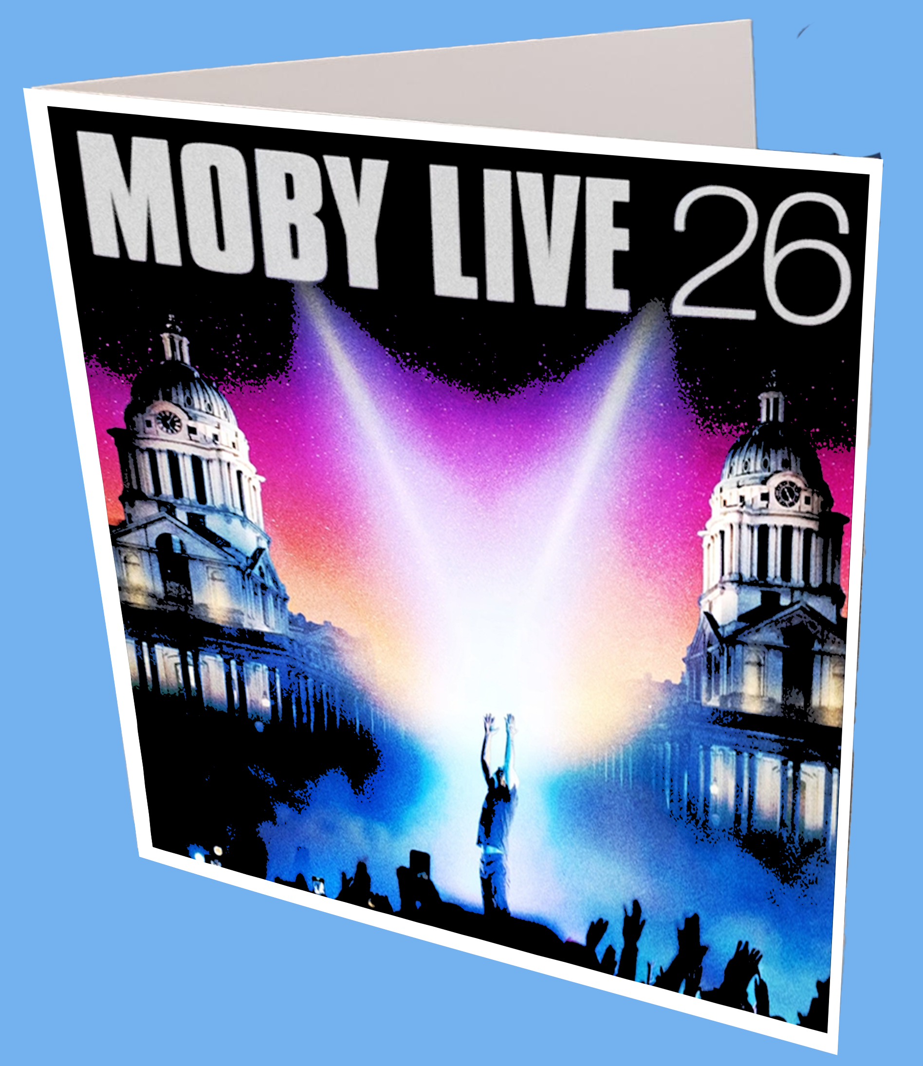 Moby Live 26 Greeting Card