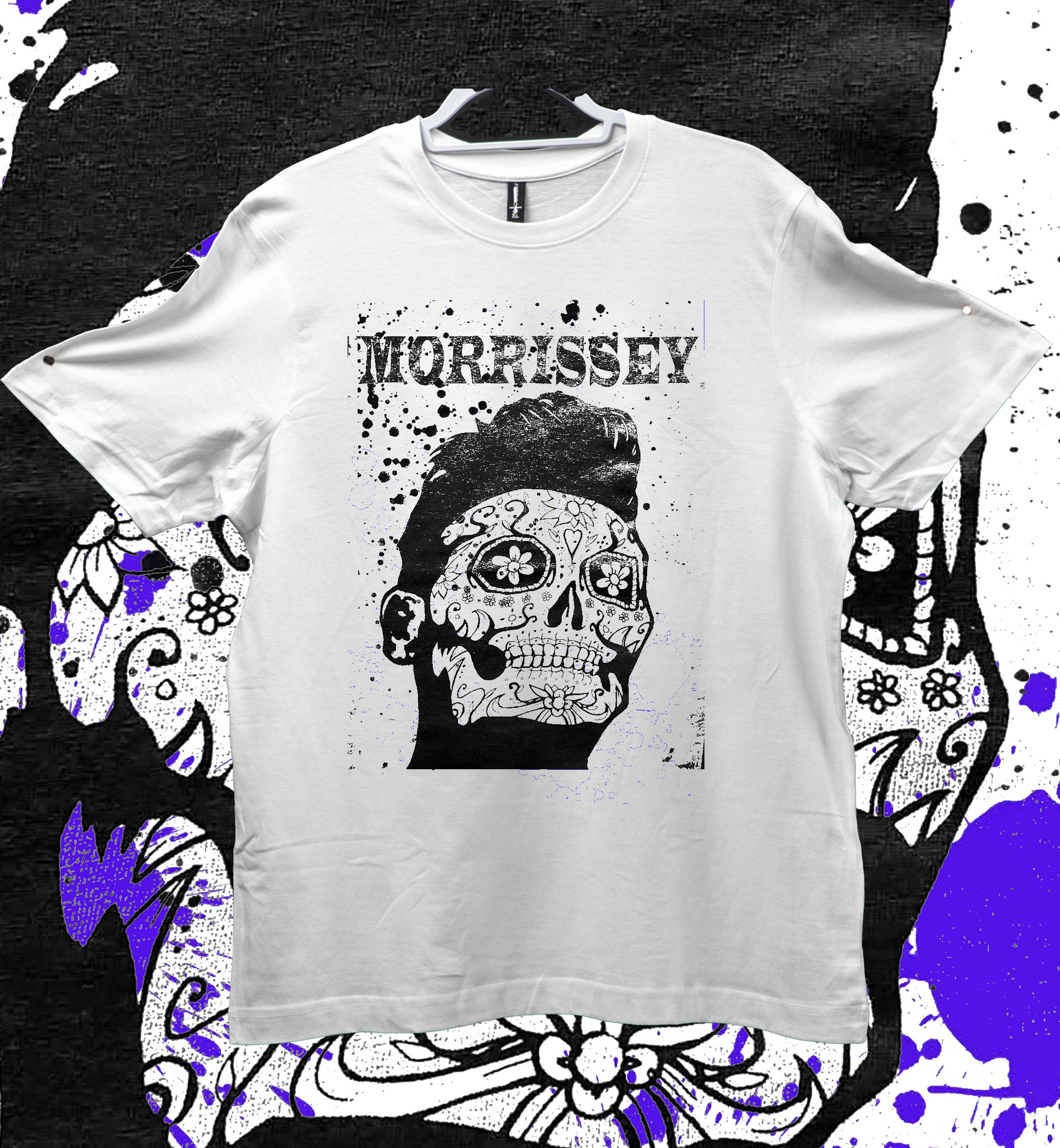 Morrissey Candy Skull