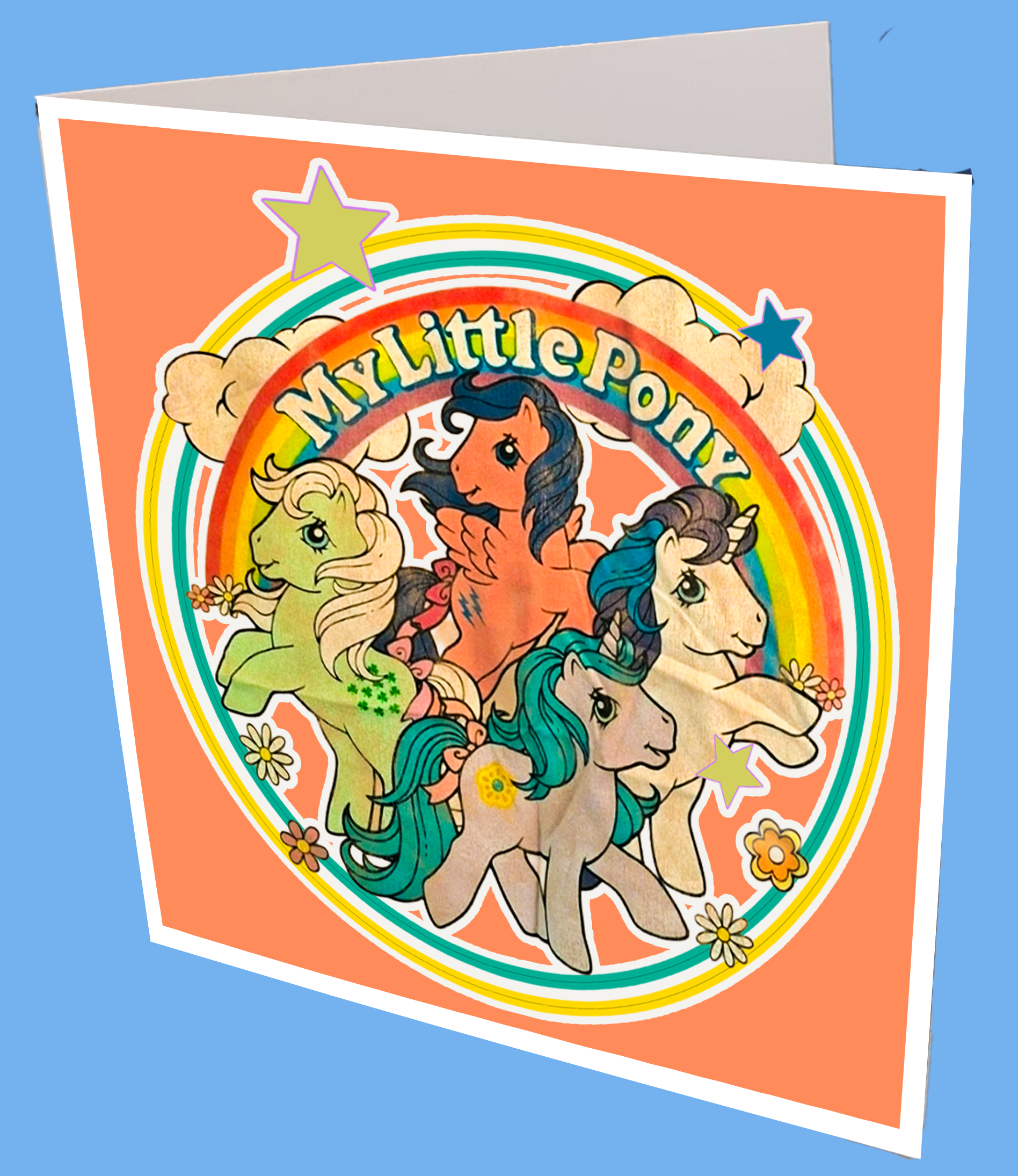 My Little Pony Greeting Card