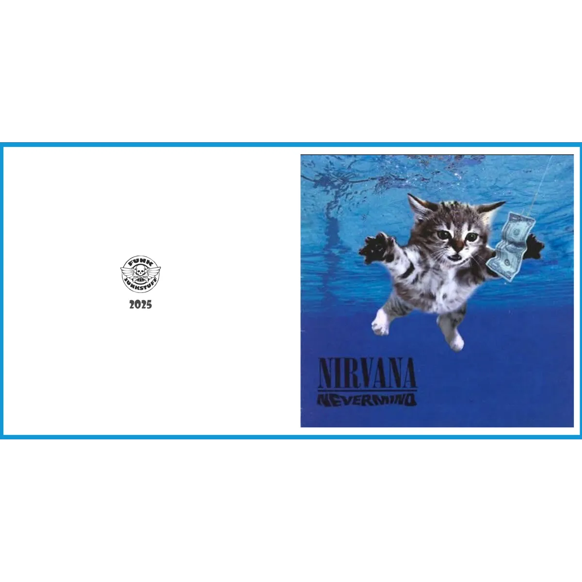 Nevermind Kat Greeting Card