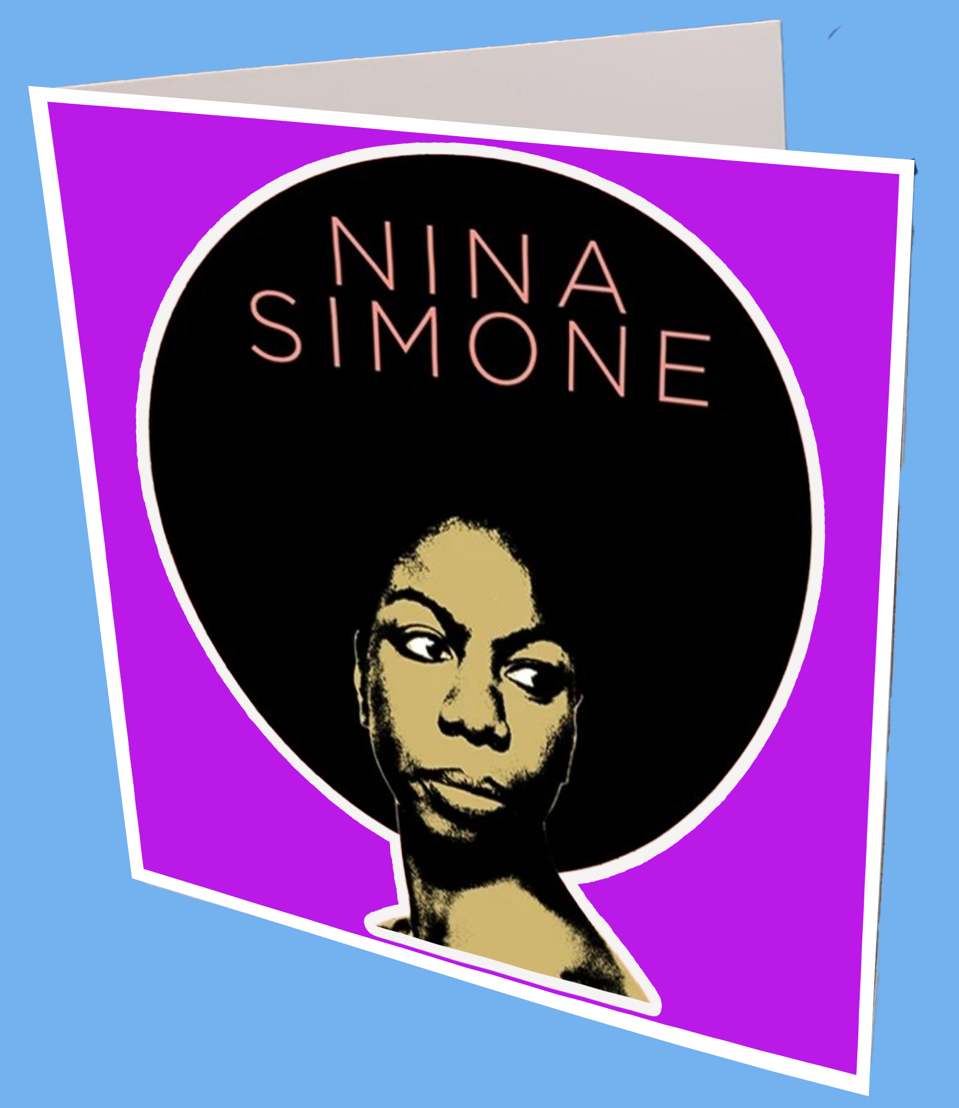 Nina Simone Greeting Card