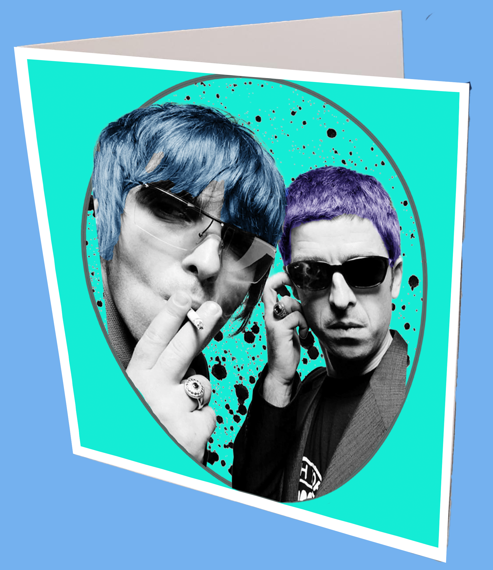 Oasis Broz Greeting Card