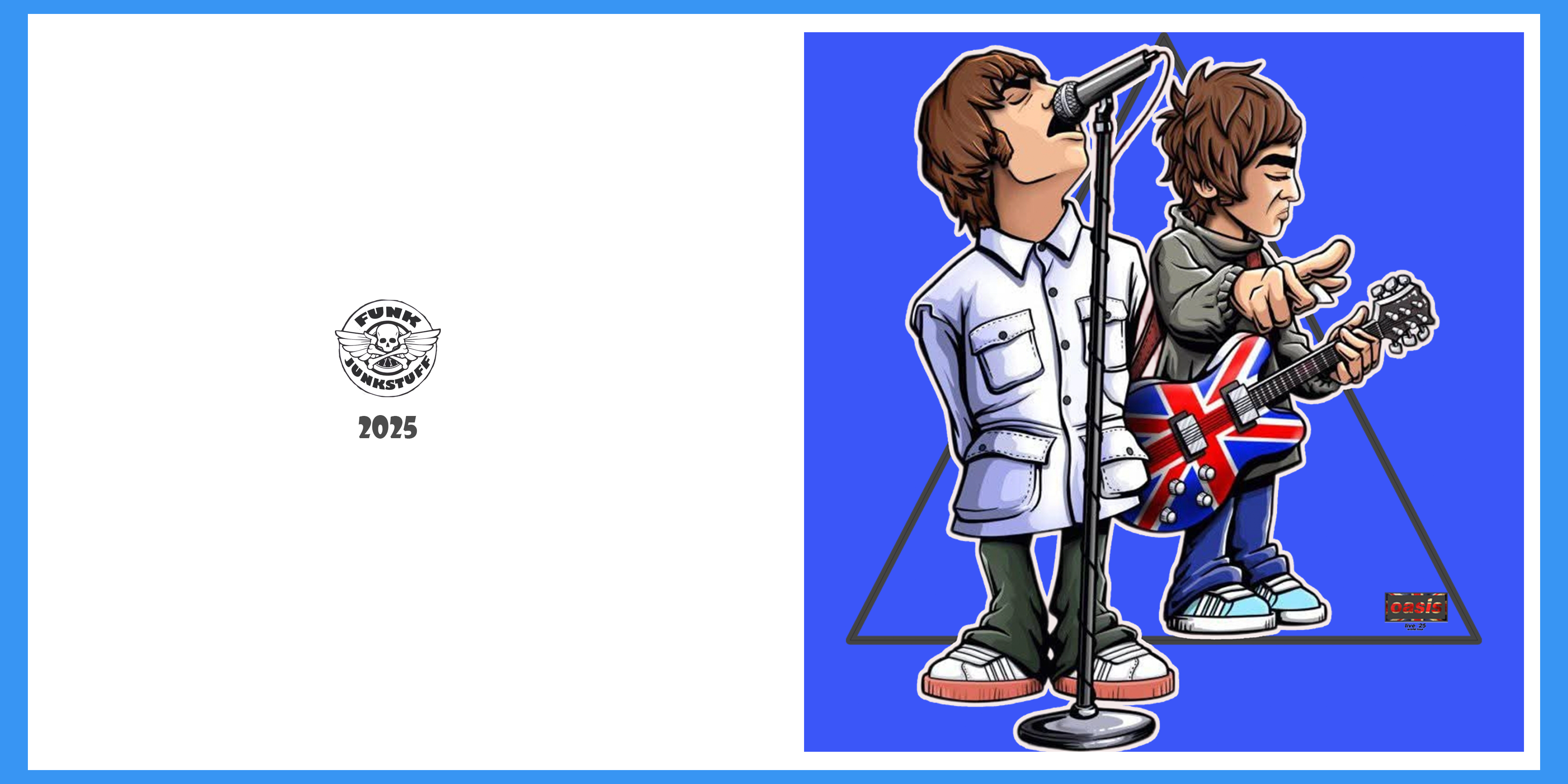 Oasis Cartoon Greeting Card