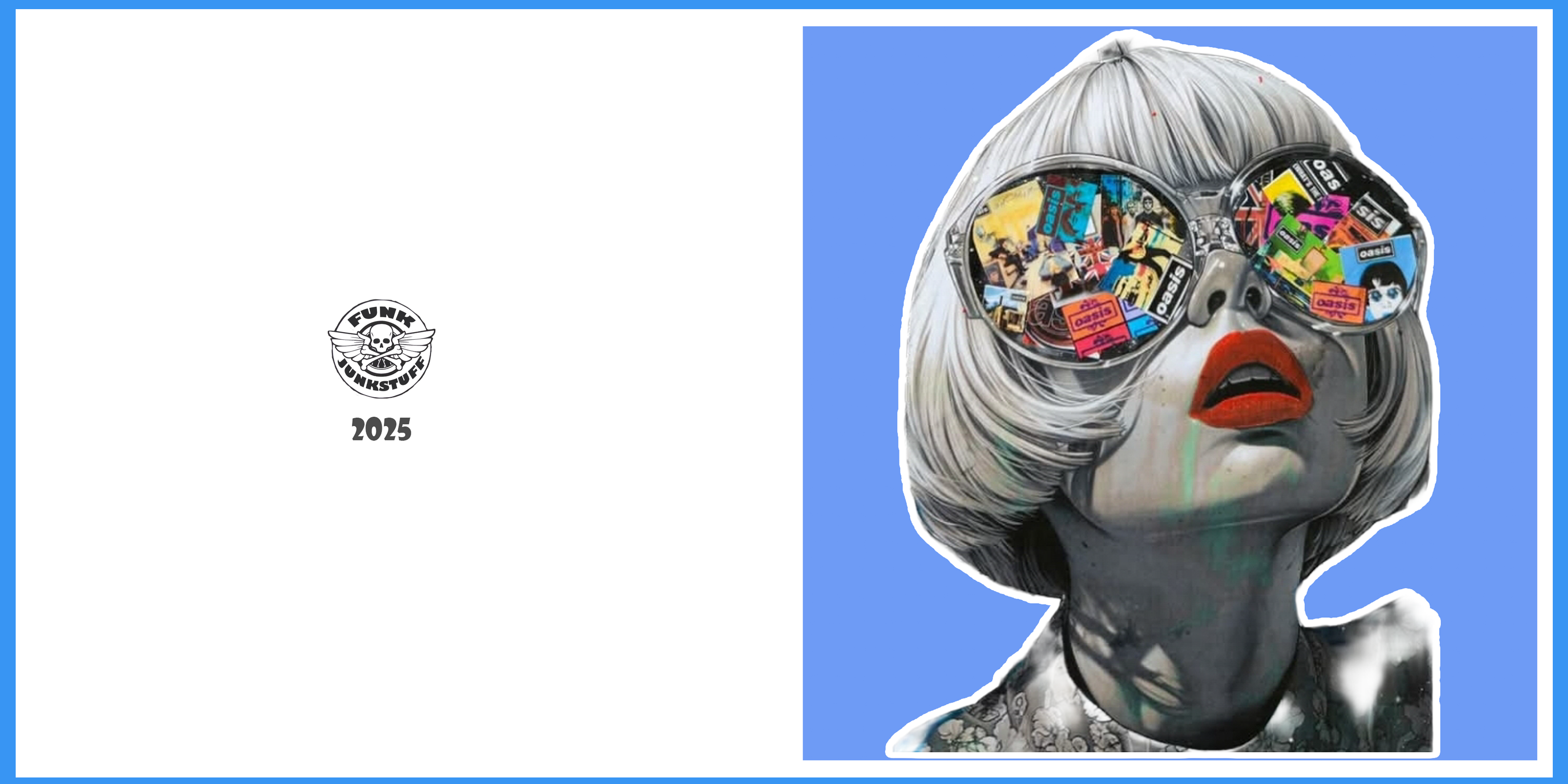 Oasis Glasses Greeting Card