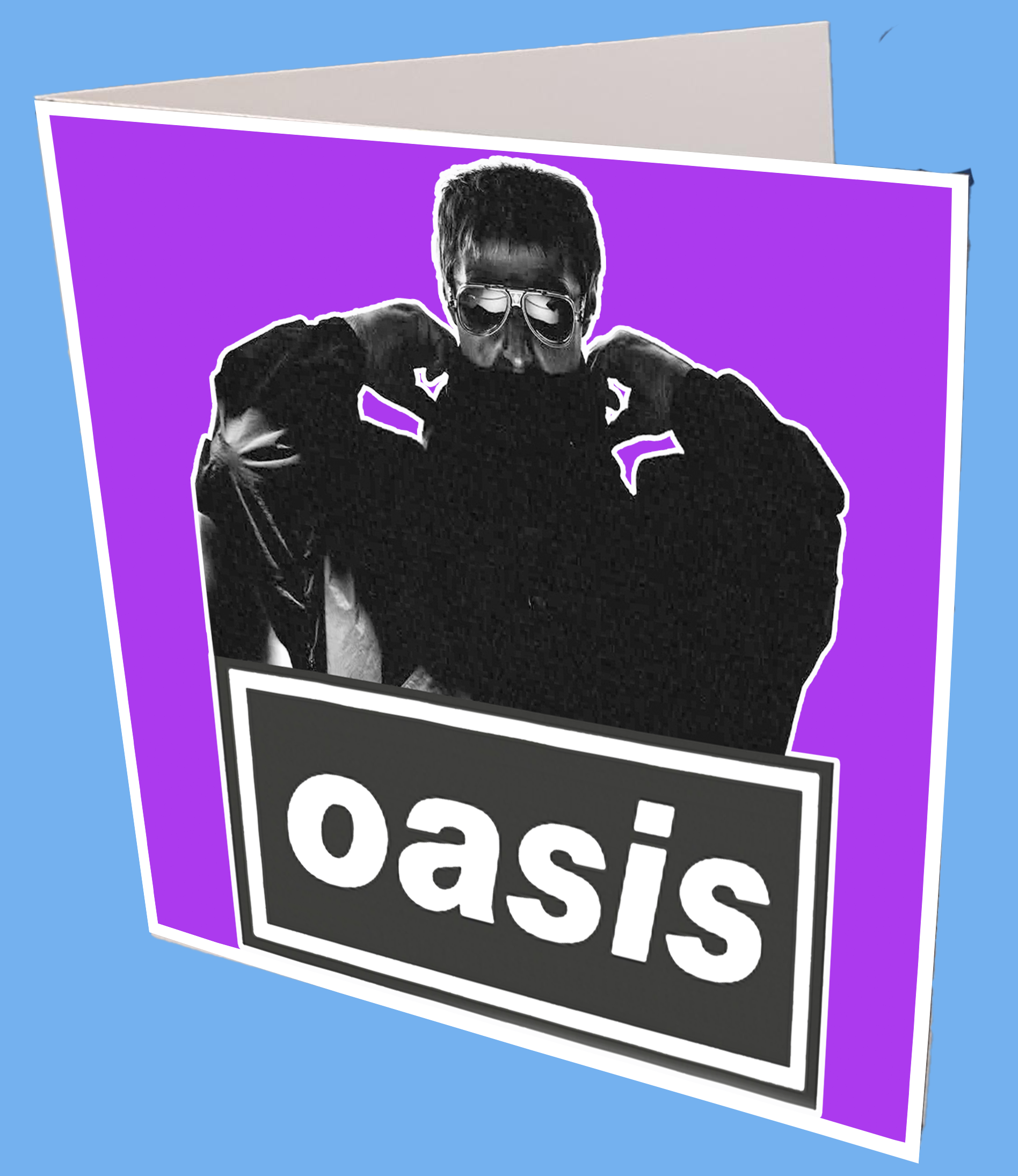 Oasis live 25 Greeting Card