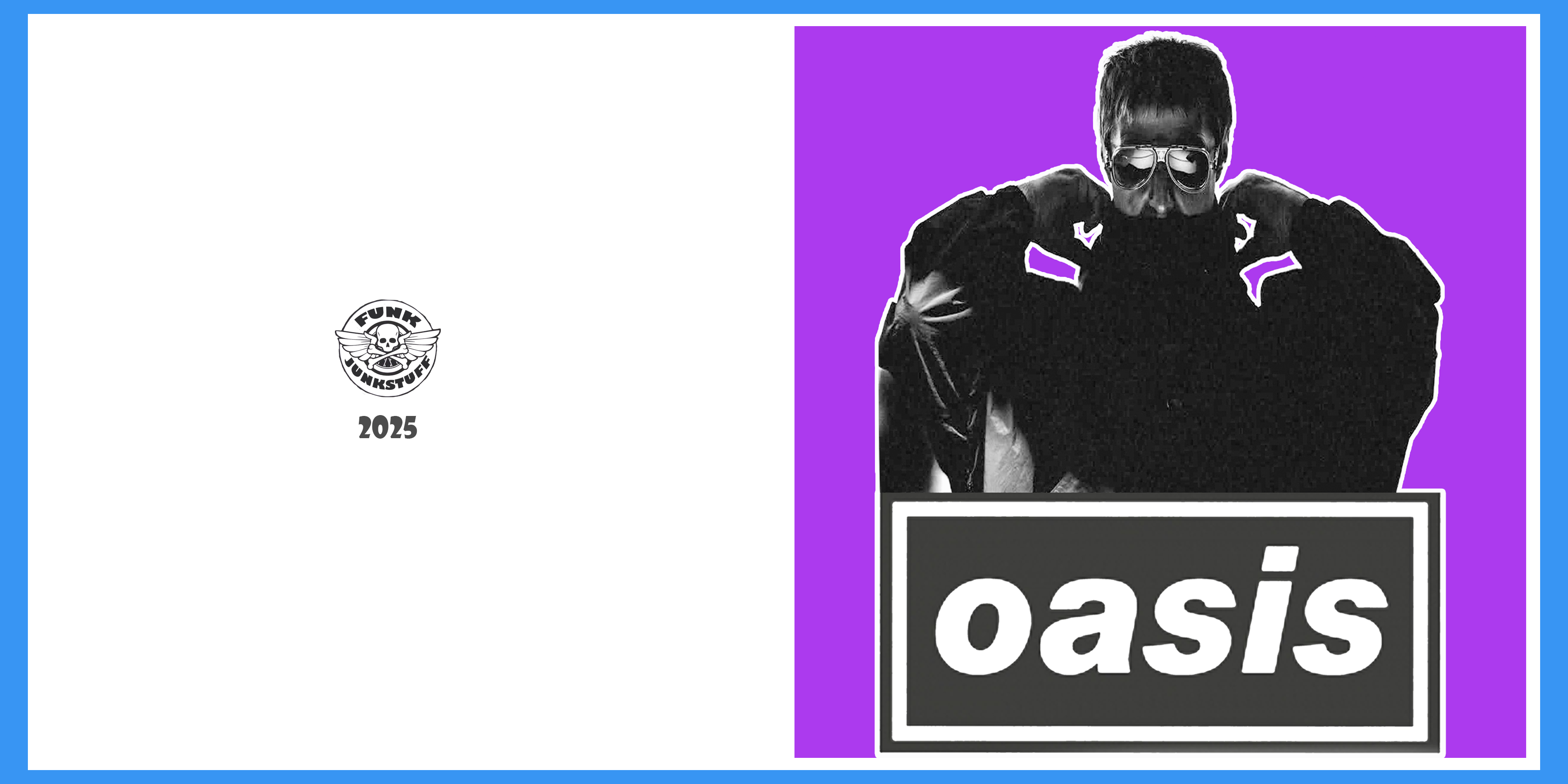 Oasis live 25 Greeting Card