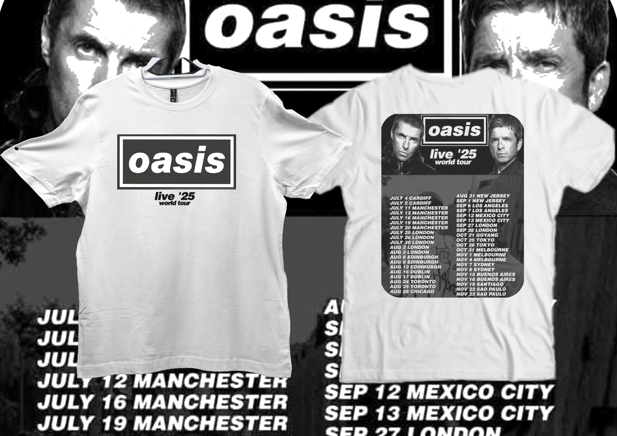 Oasis World Tour