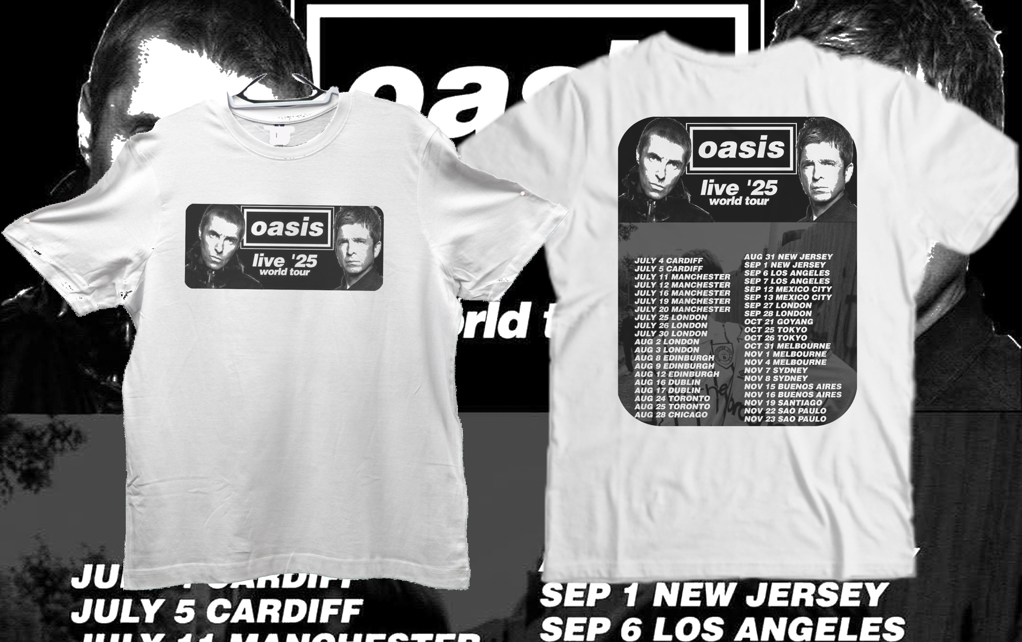 Oasis Live 25 World Tour