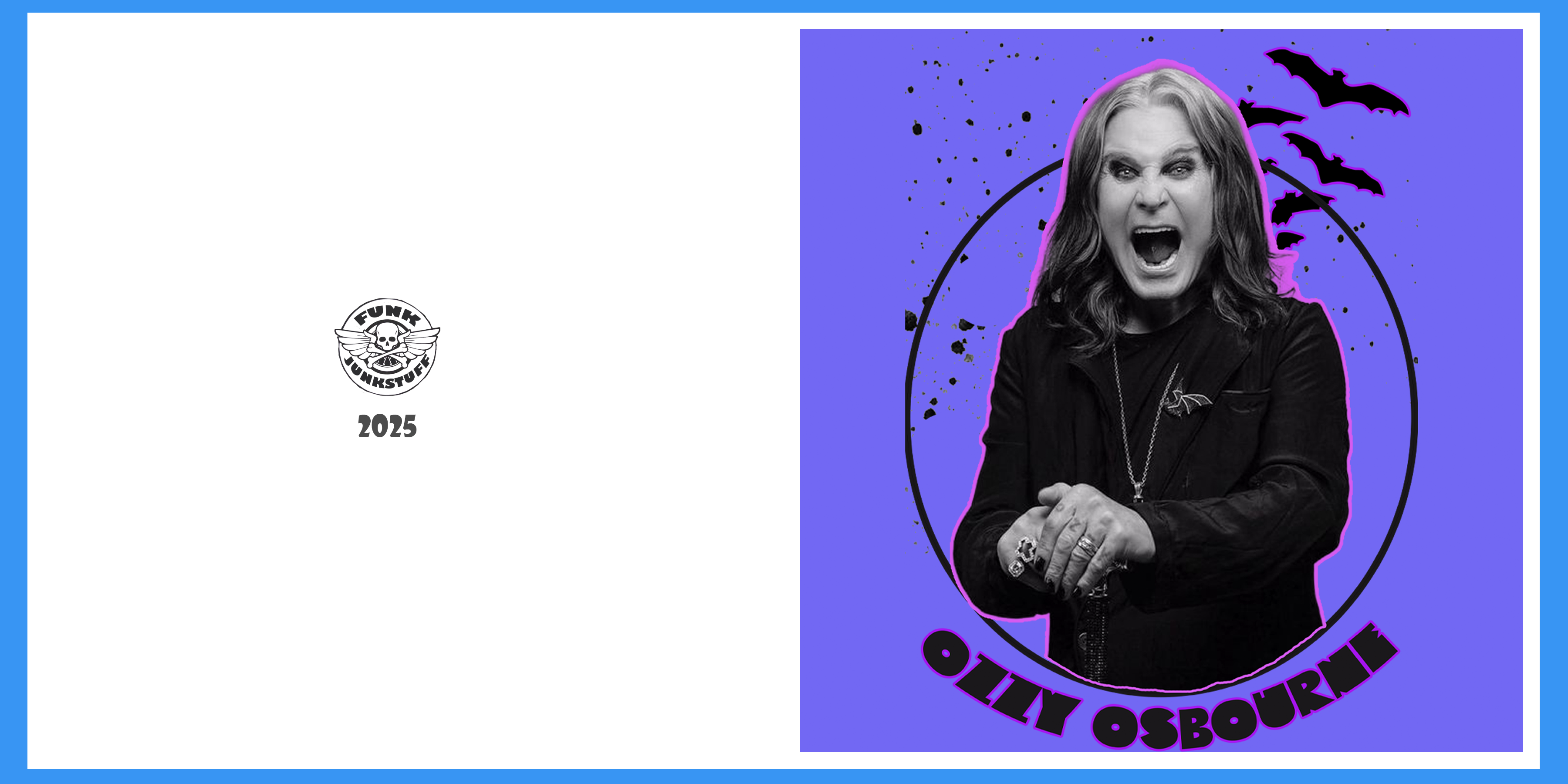 Ozzy Osbourne Greeting Card