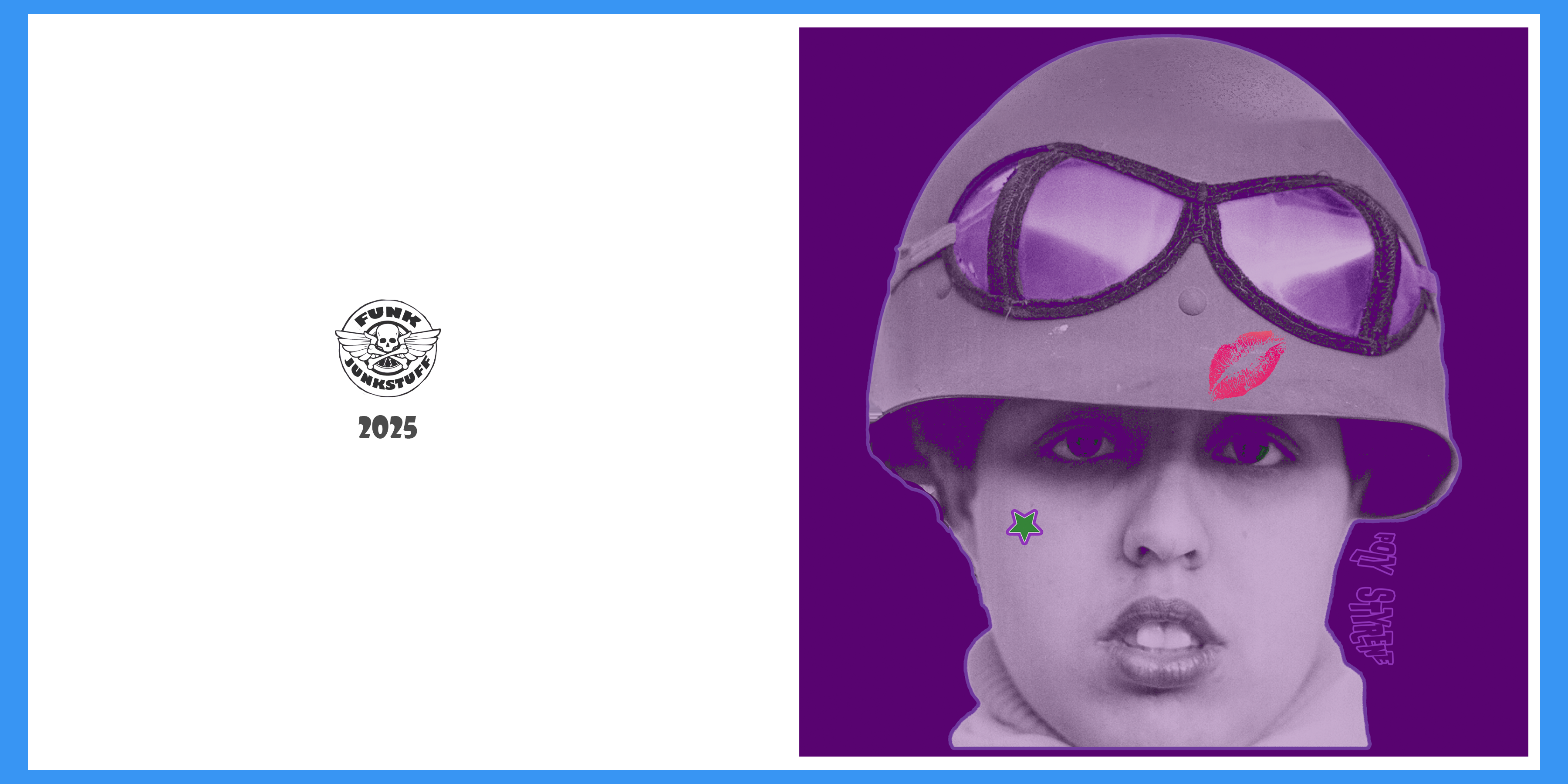 Poly Styrene Greeting Card