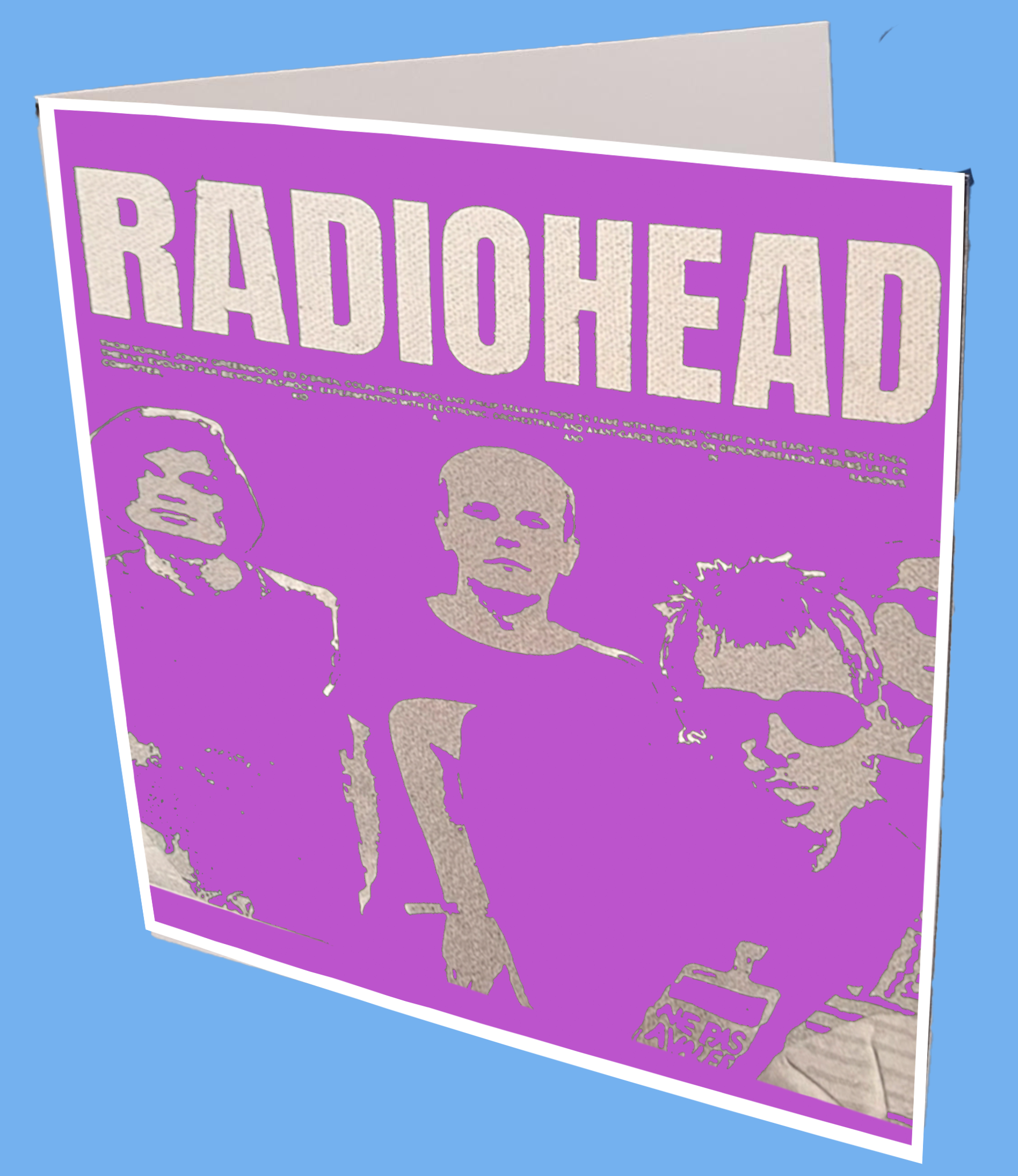Radiohead Greeting Card