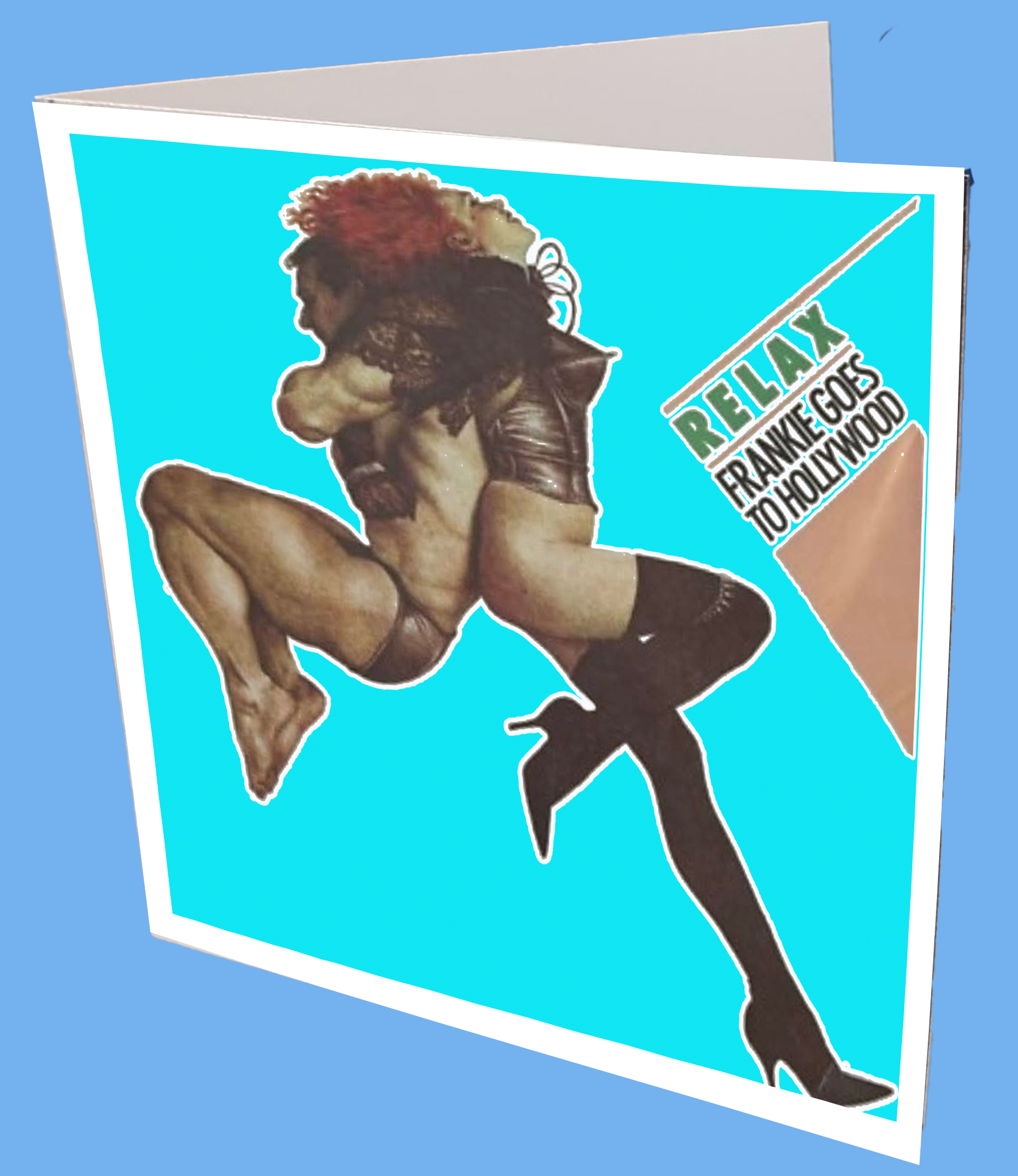 Relax Frankie goes to Hollywood Greeting Card