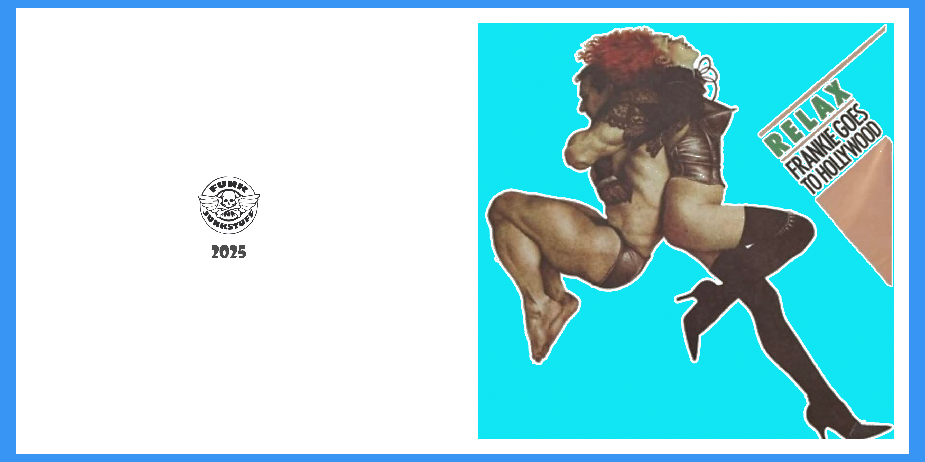 Relax Frankie goes to Hollywood Greeting Card