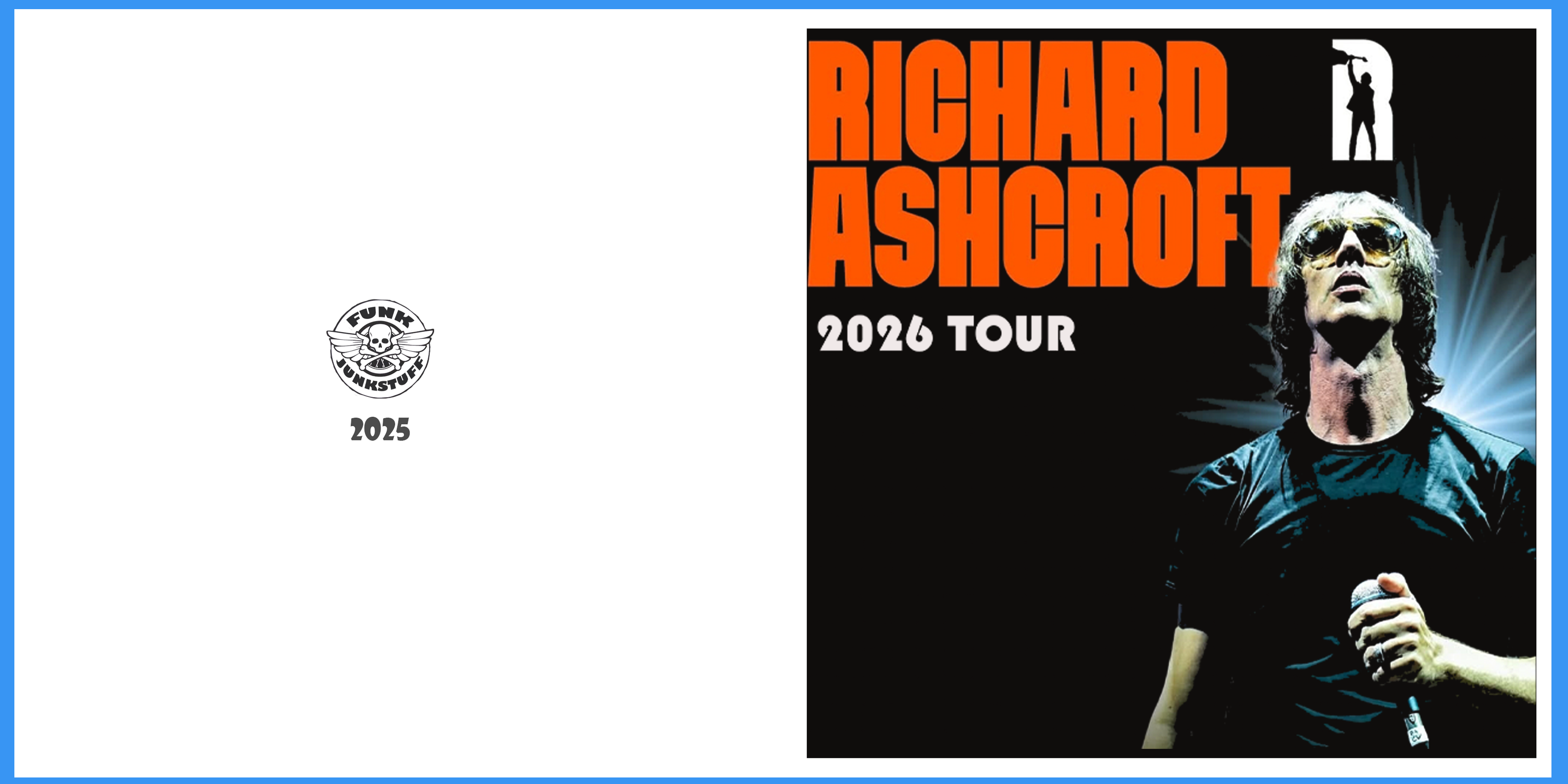 Richard Ashcroft 26 Tour Greeting Card