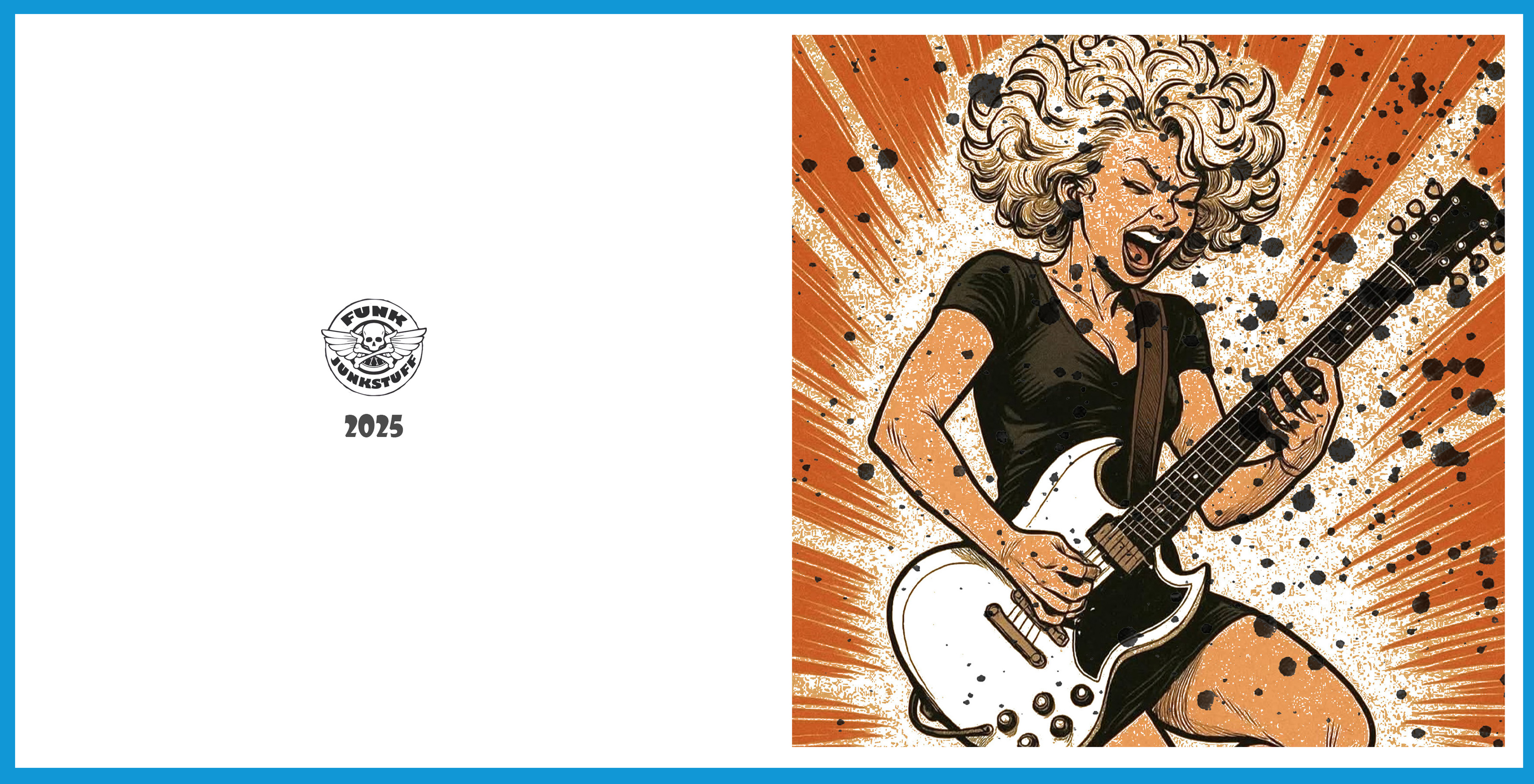 Rock n Roll Greeting Card