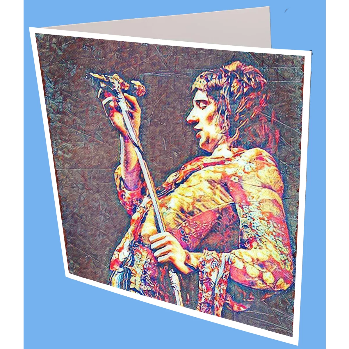 Rod Steward Greeting Card