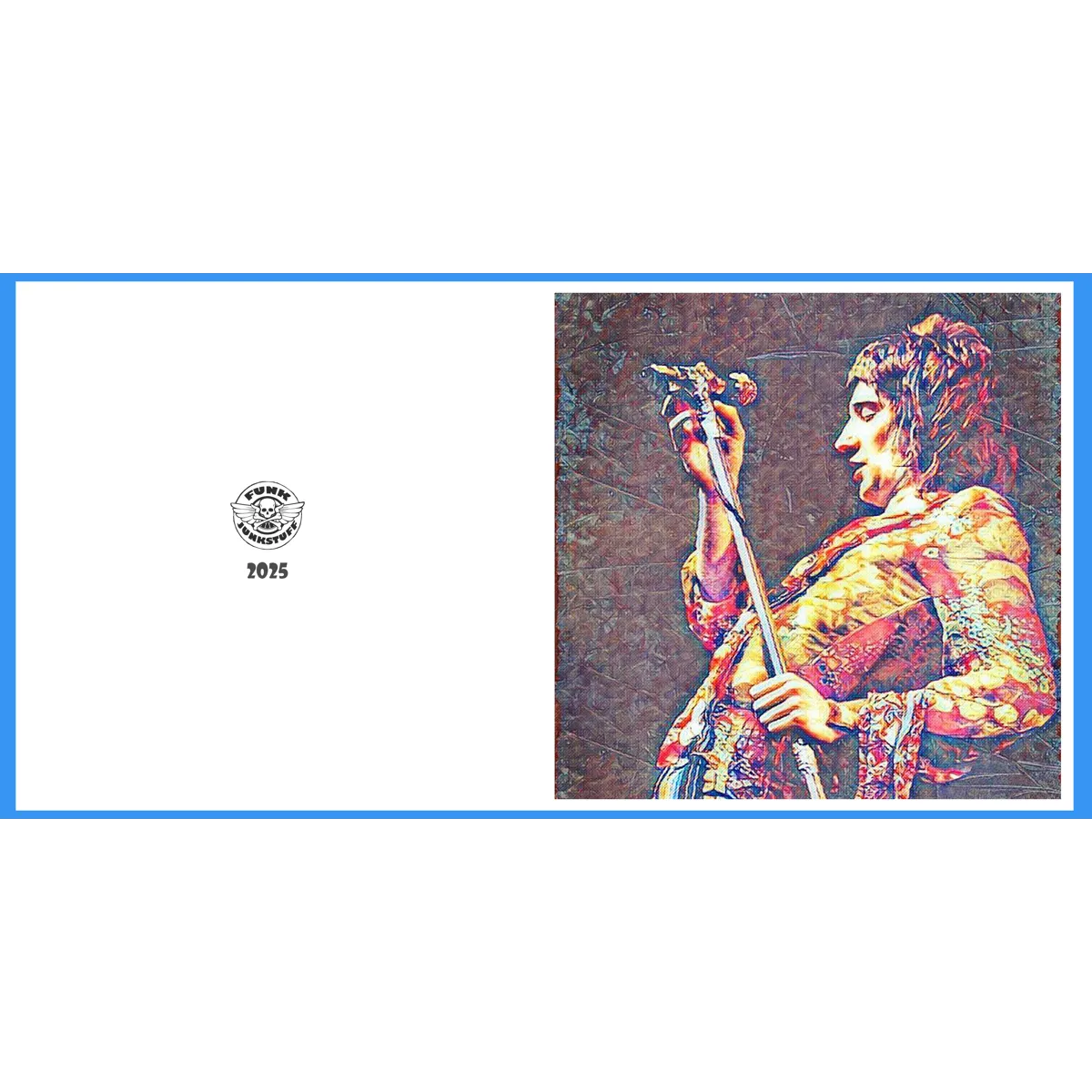 Rod Steward Greeting Card