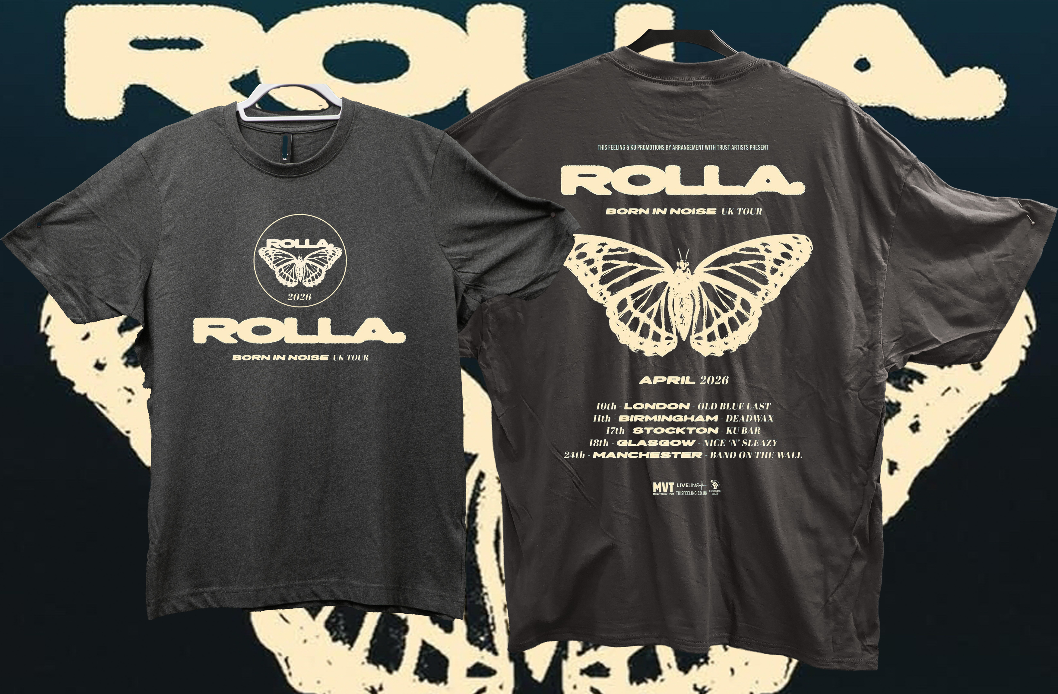 Rolla Born in Noise UK Tour