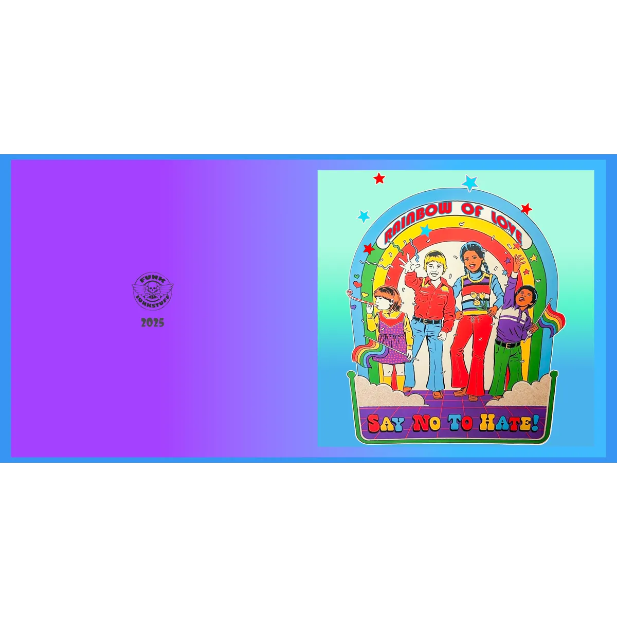 Say No to Hate Greeting Card