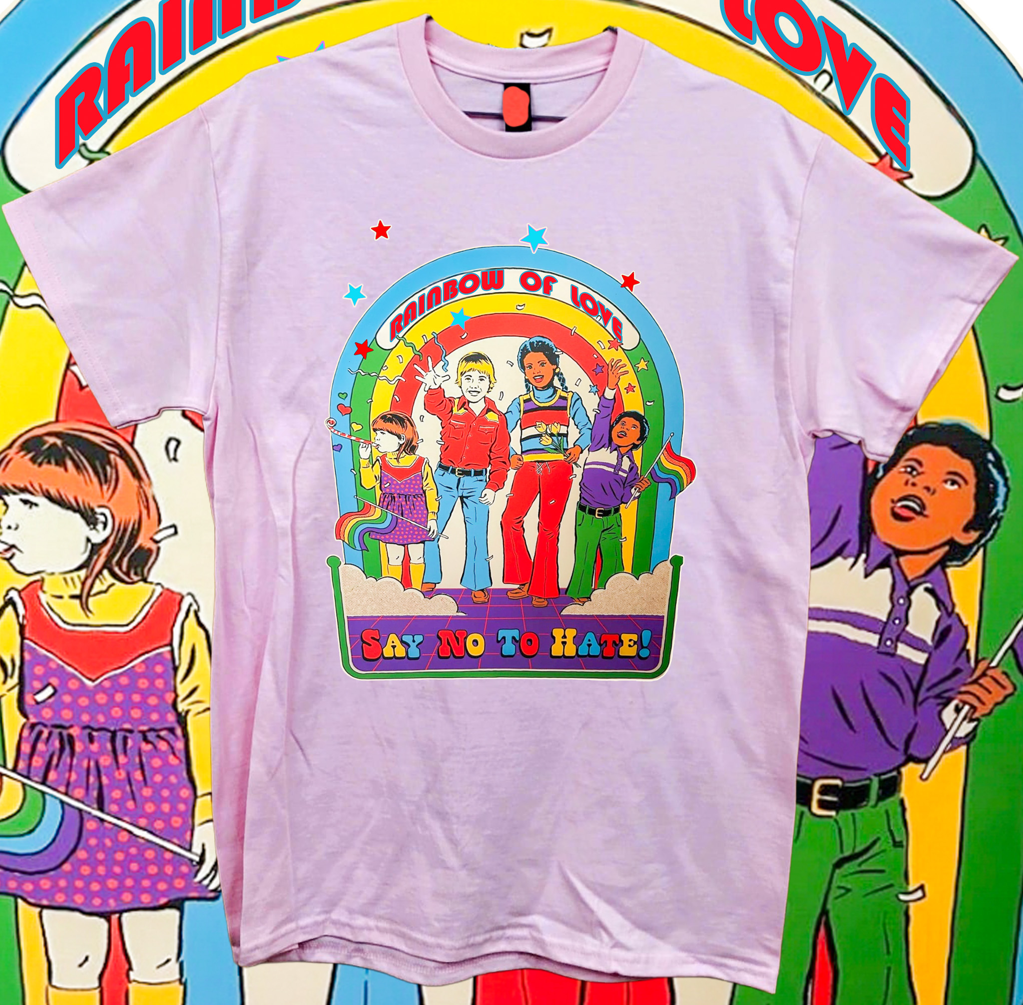 Rainbow of Love, Say No To Hate.