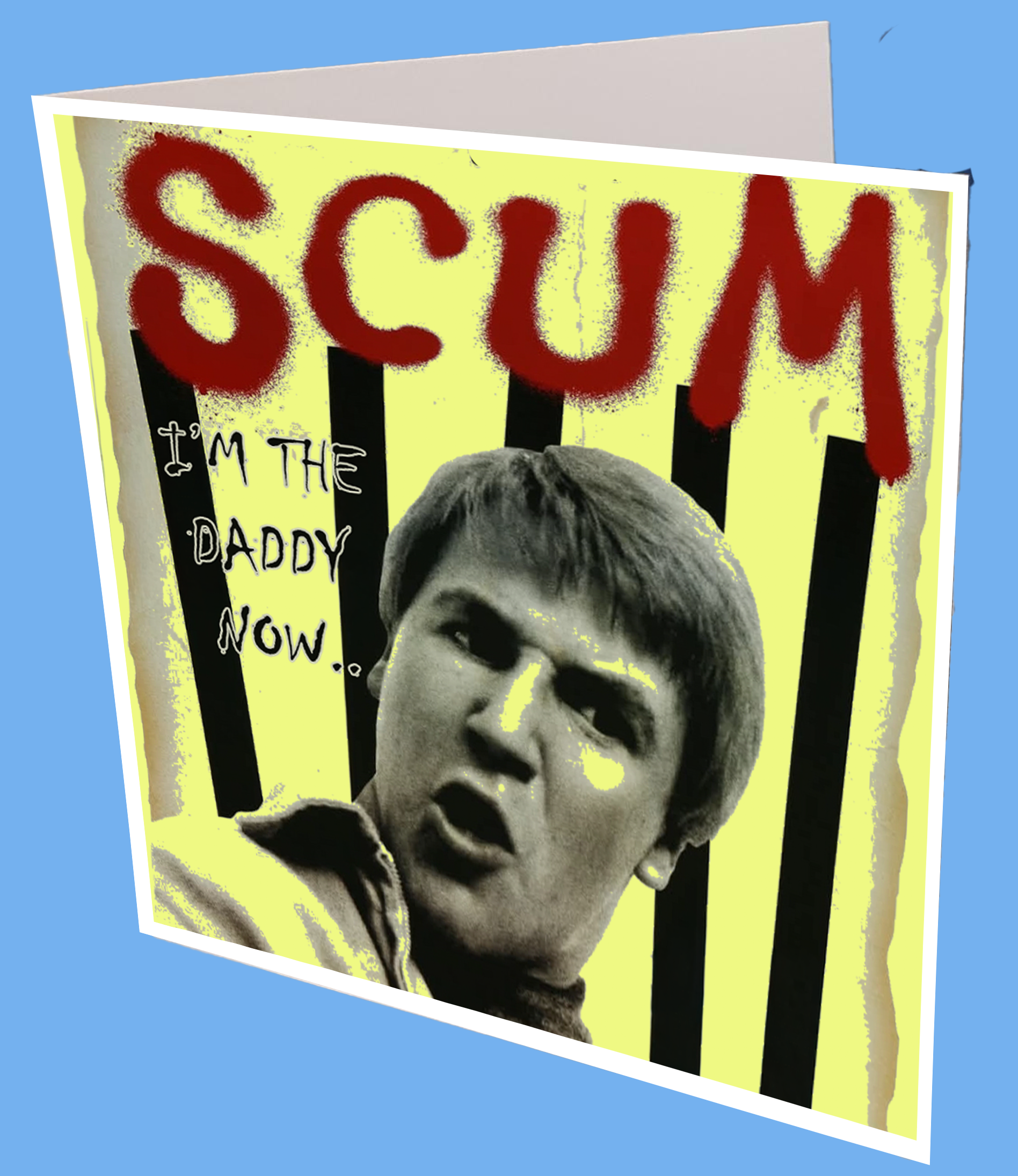 Scum Greeting Card