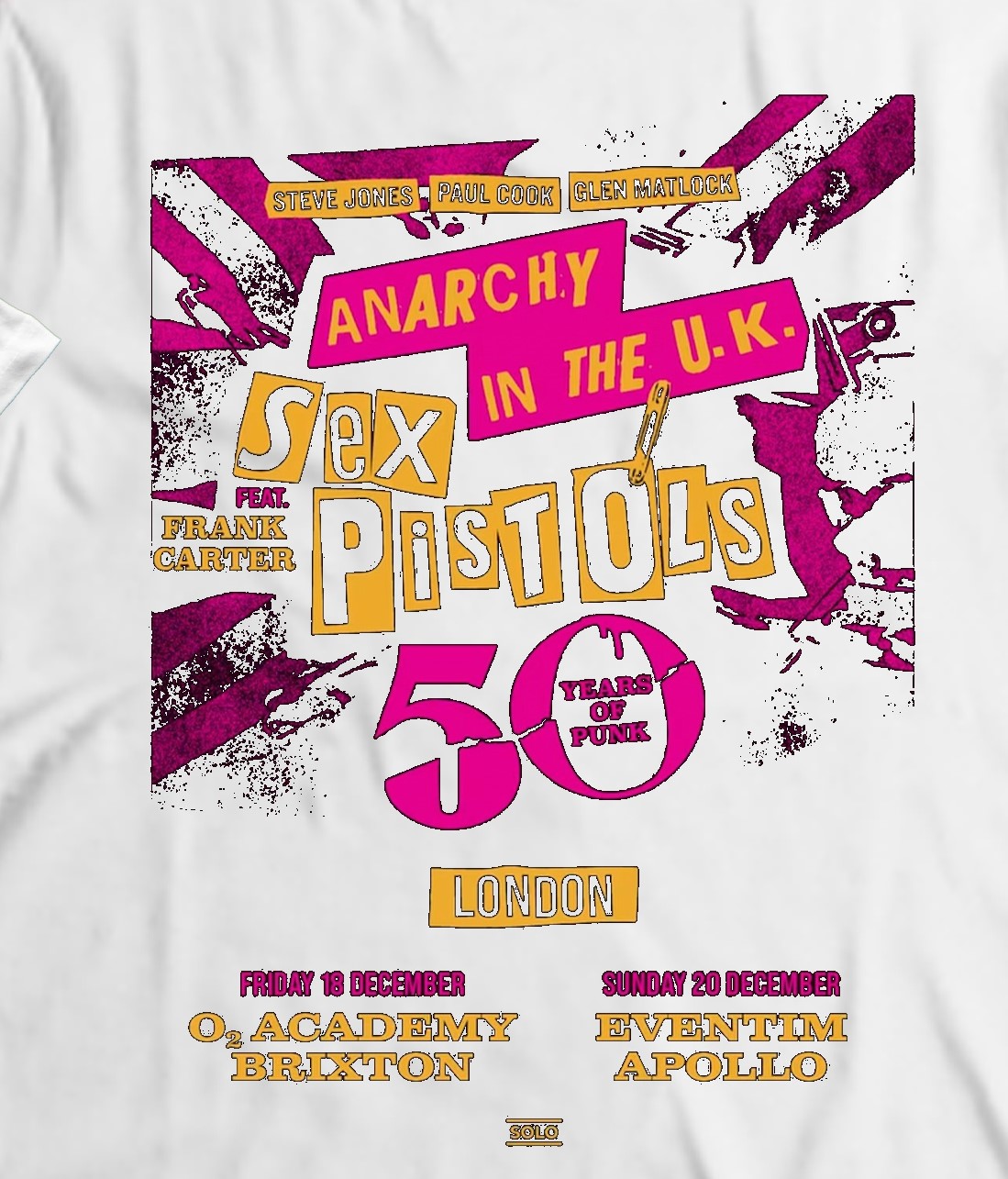Sex Pistols 50 Years Of Punk