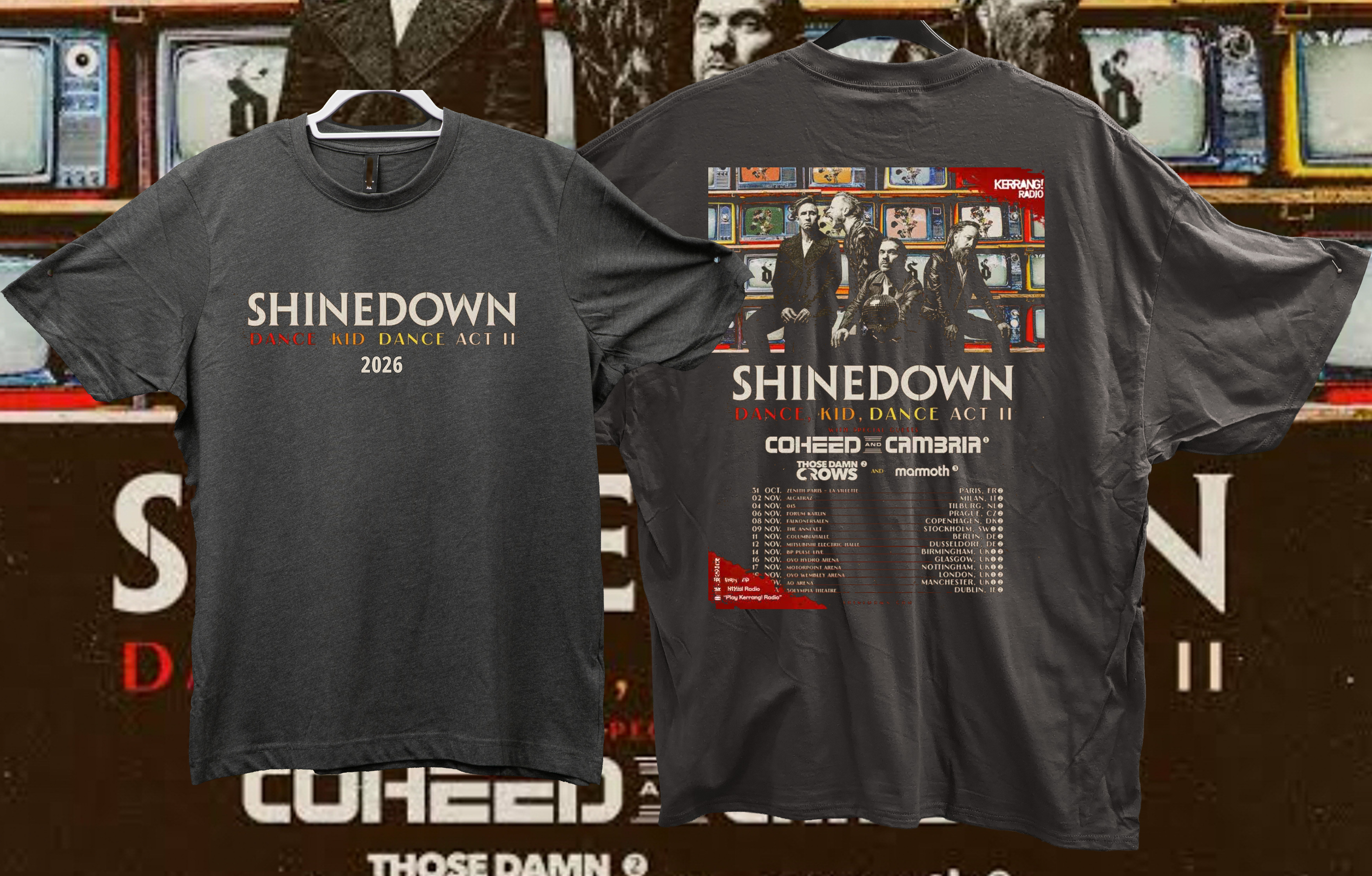 Shinedown. Dance Kid Dance Act II 2026