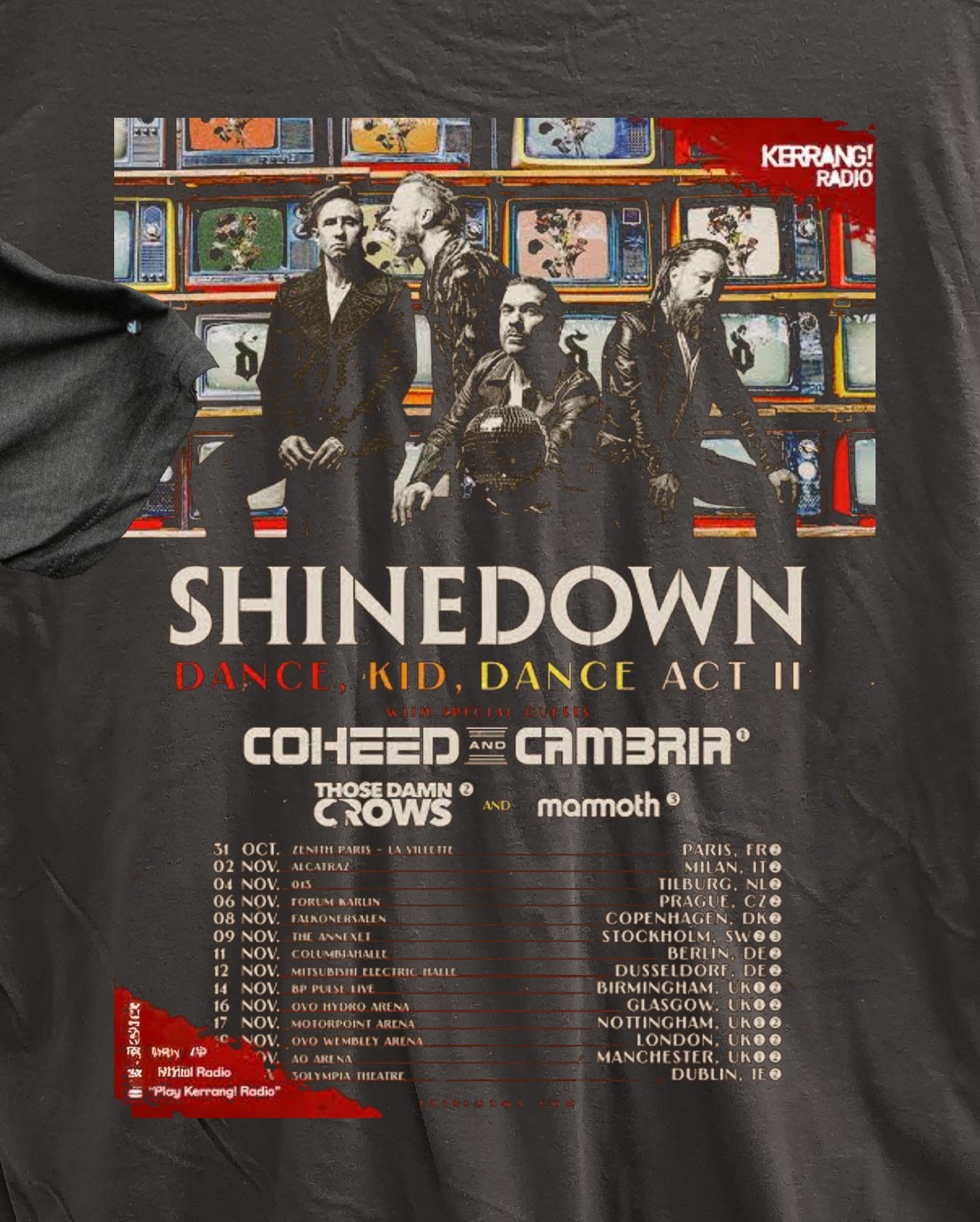 Shinedown. Dance Kid Dance Act II 2026