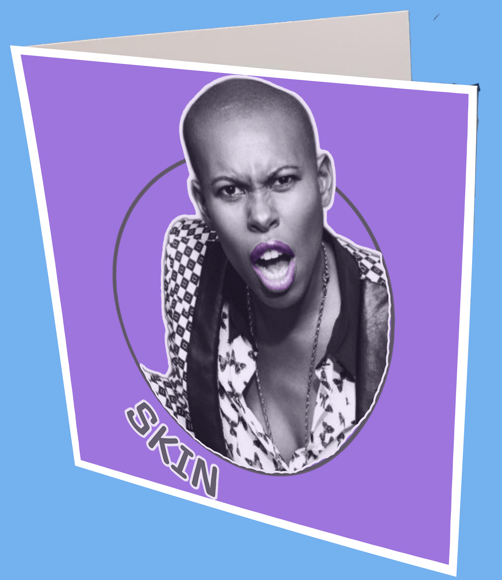 Skin Greeting Card