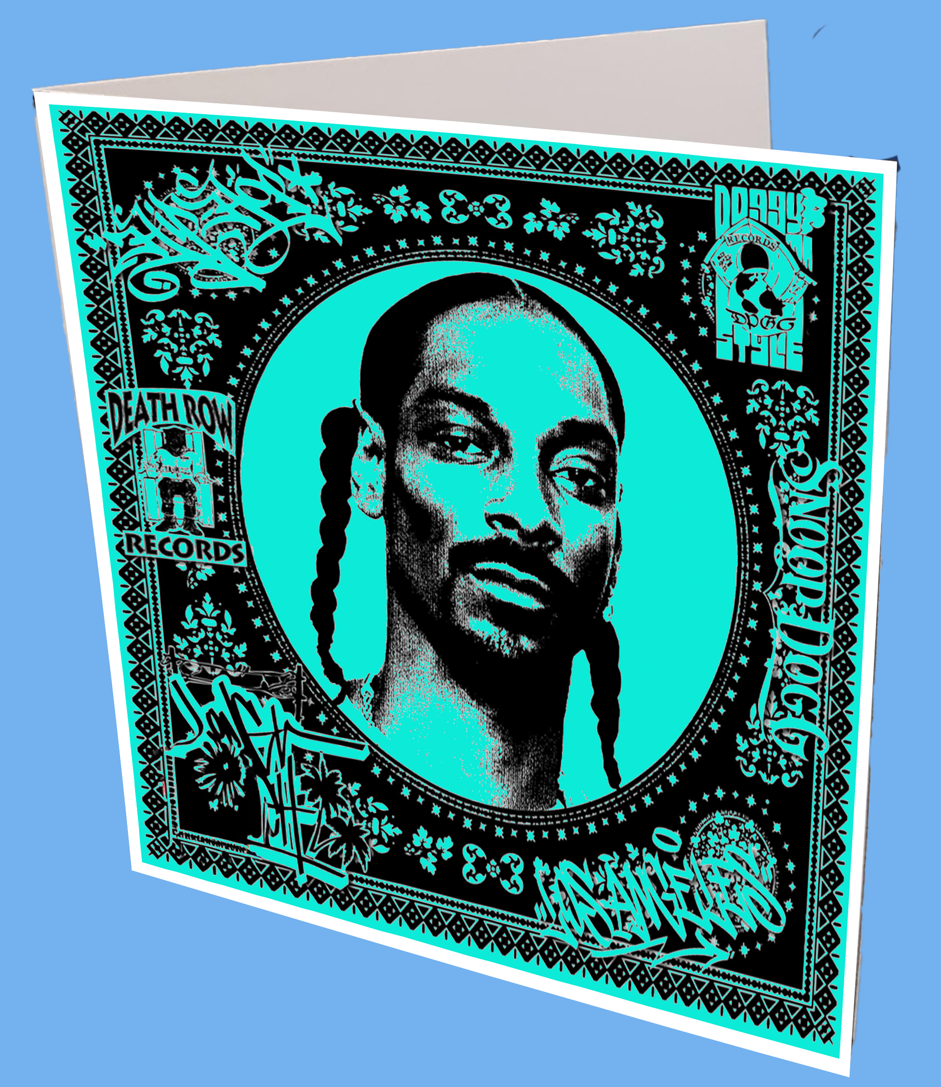 Snoop Dogg Greeting Card