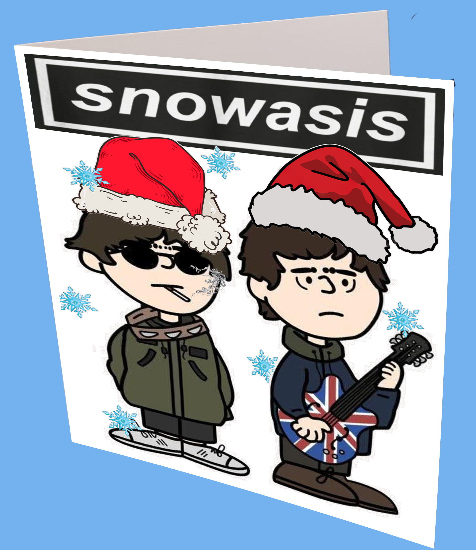 Snowasis Greeting Card