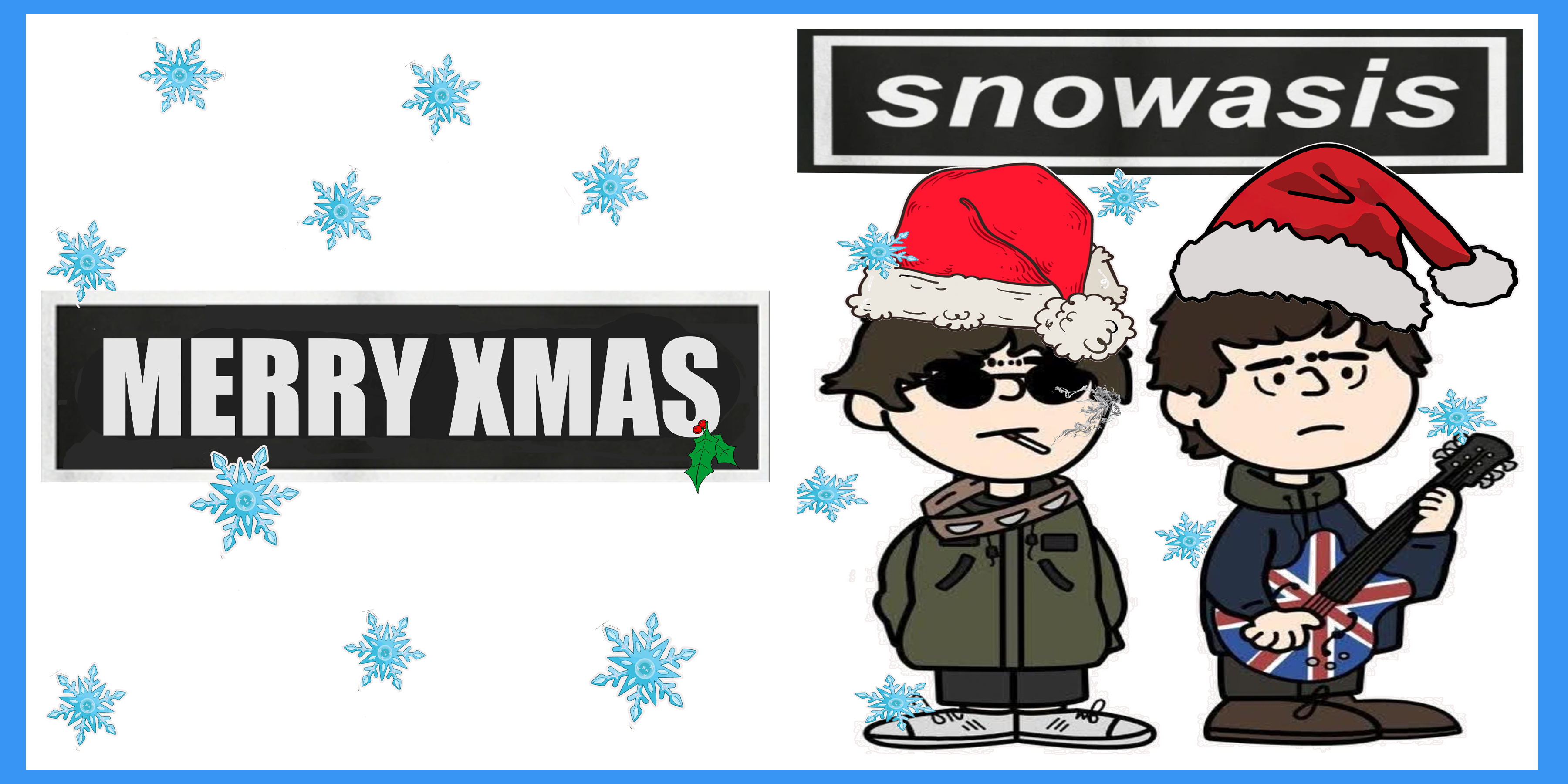 Snowasis Greeting Card