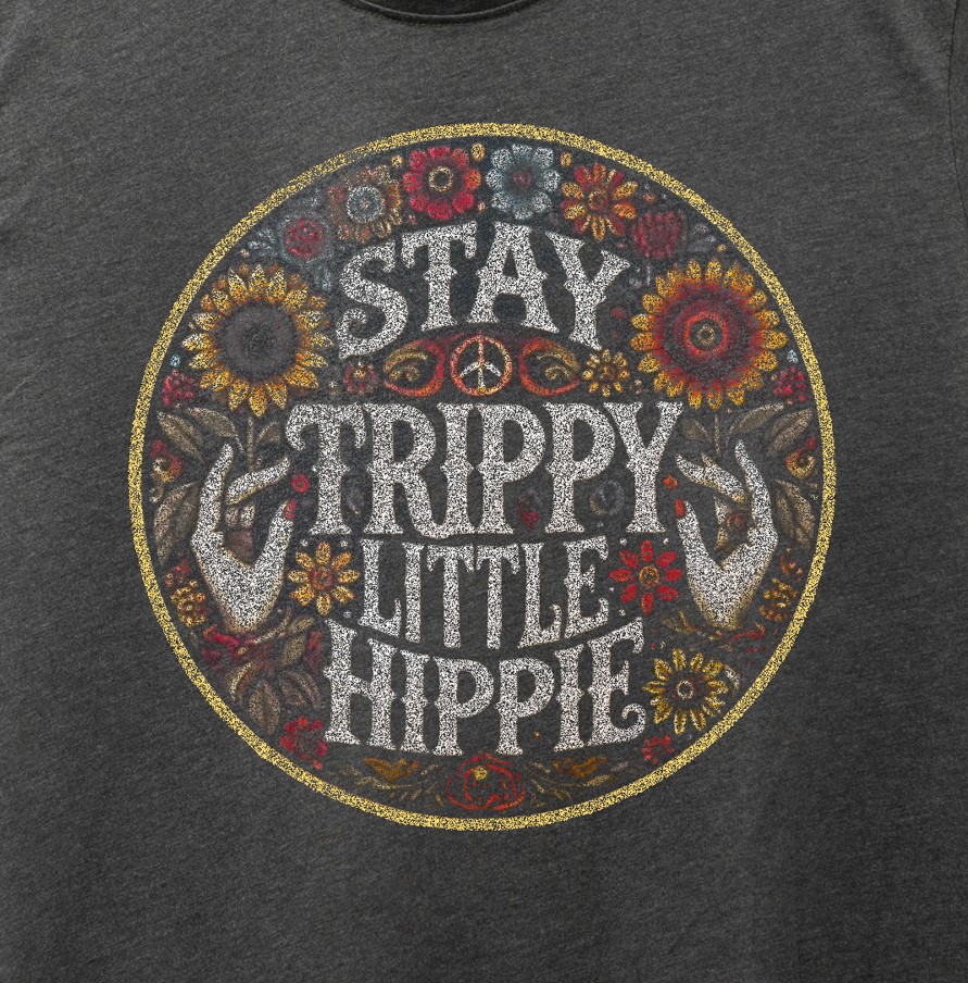 Stay Trippy Little Hippie