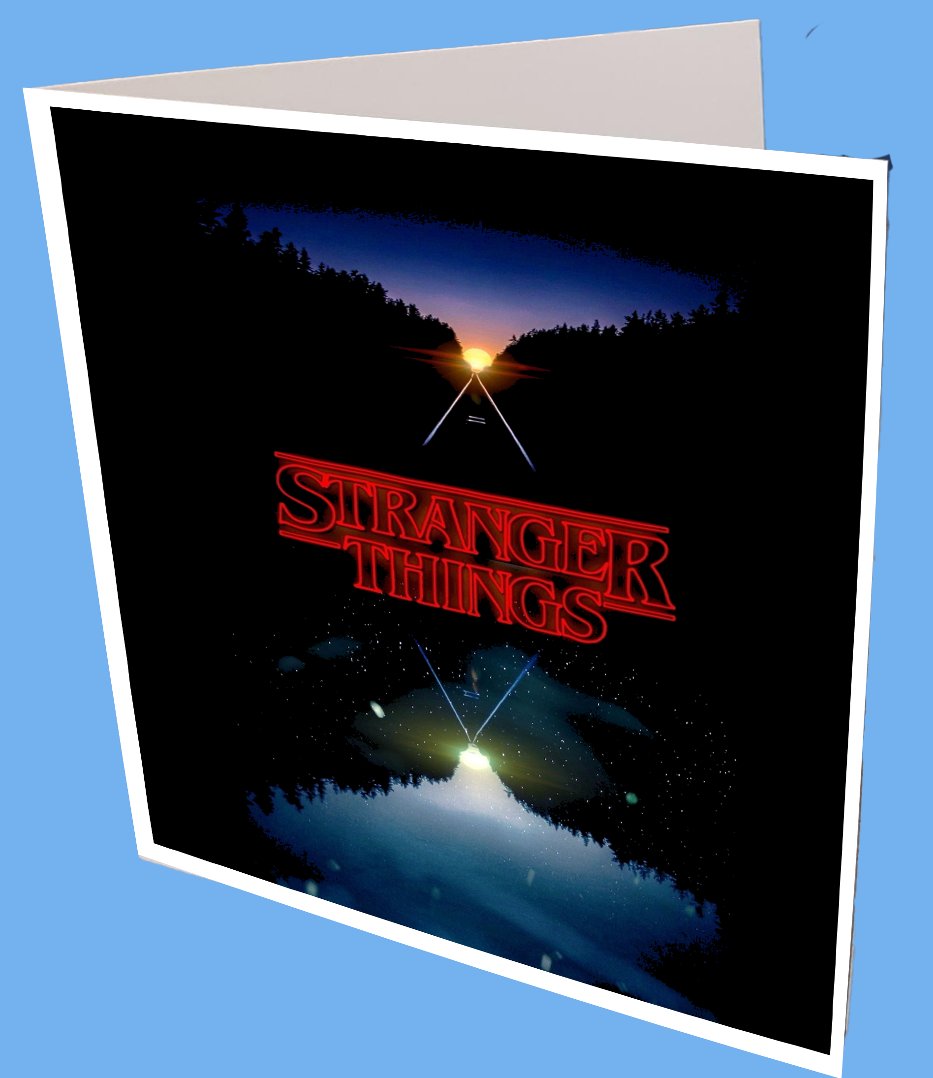 Stranger Thing Greeting Card