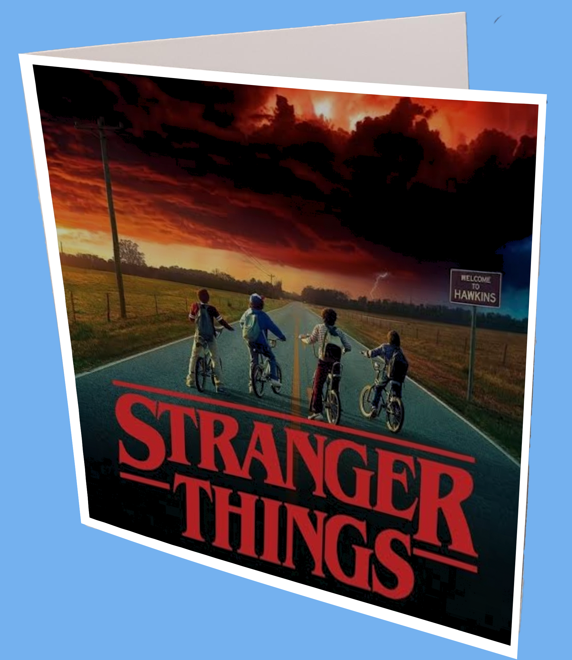 Stranger Things Greeting Card