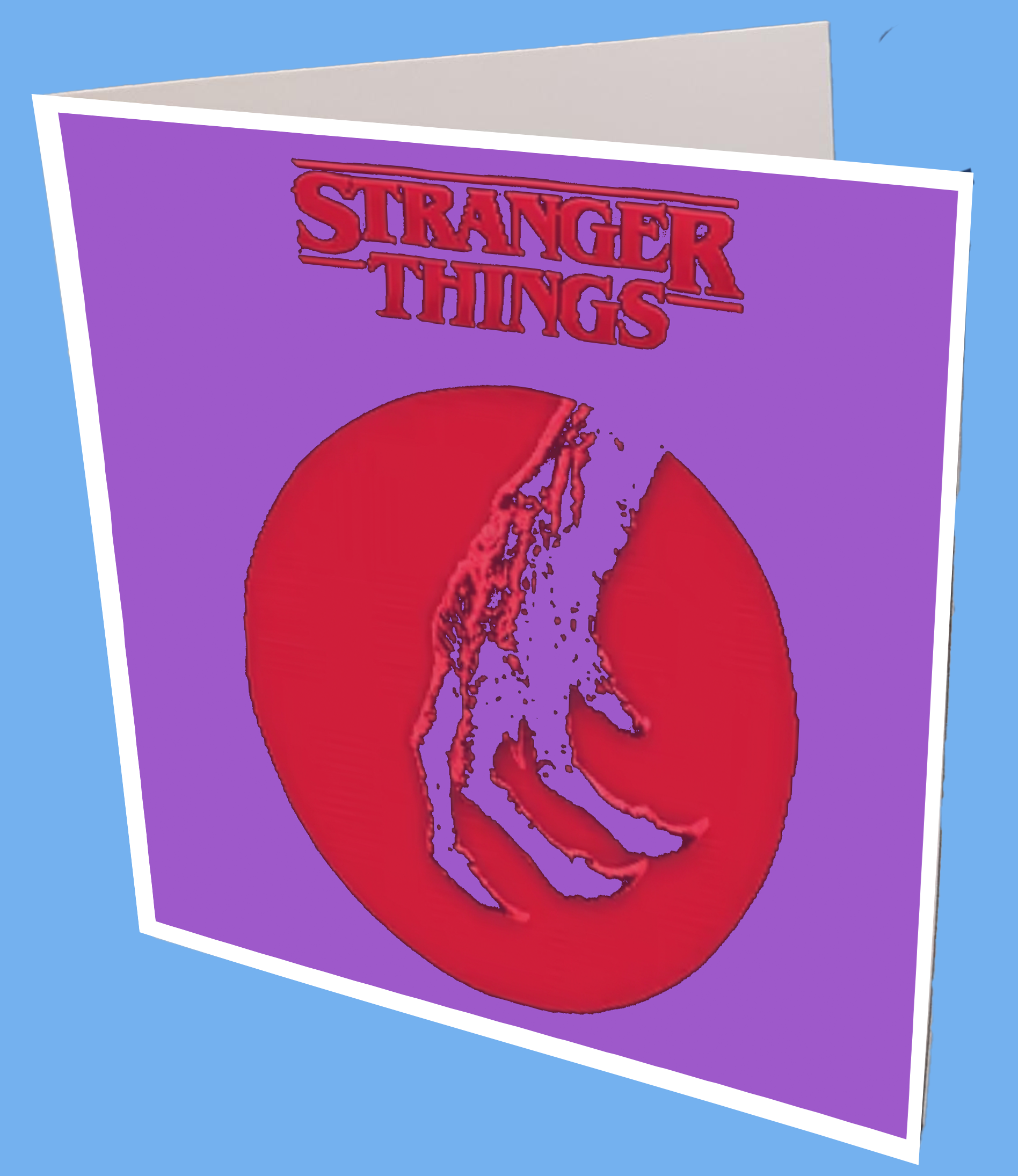 Stranger Things Greeting Card