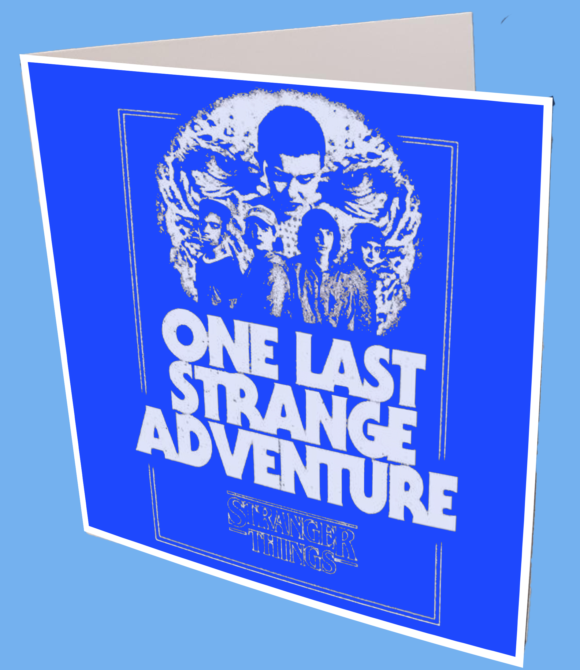 Stranger Things Greeting Card