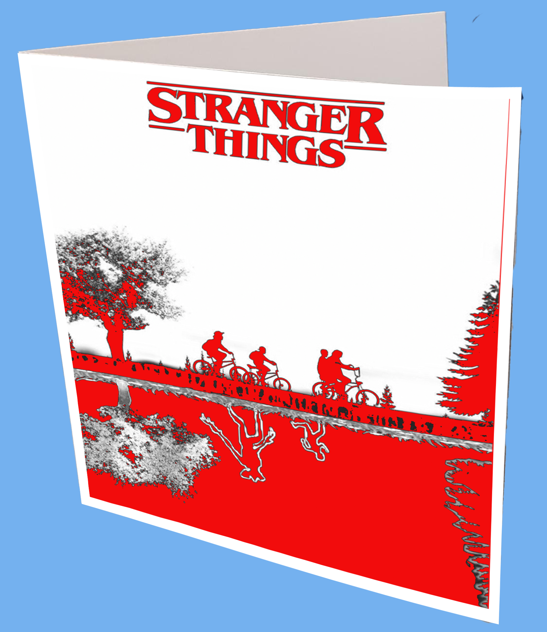 Stranger Things Greeting Card
