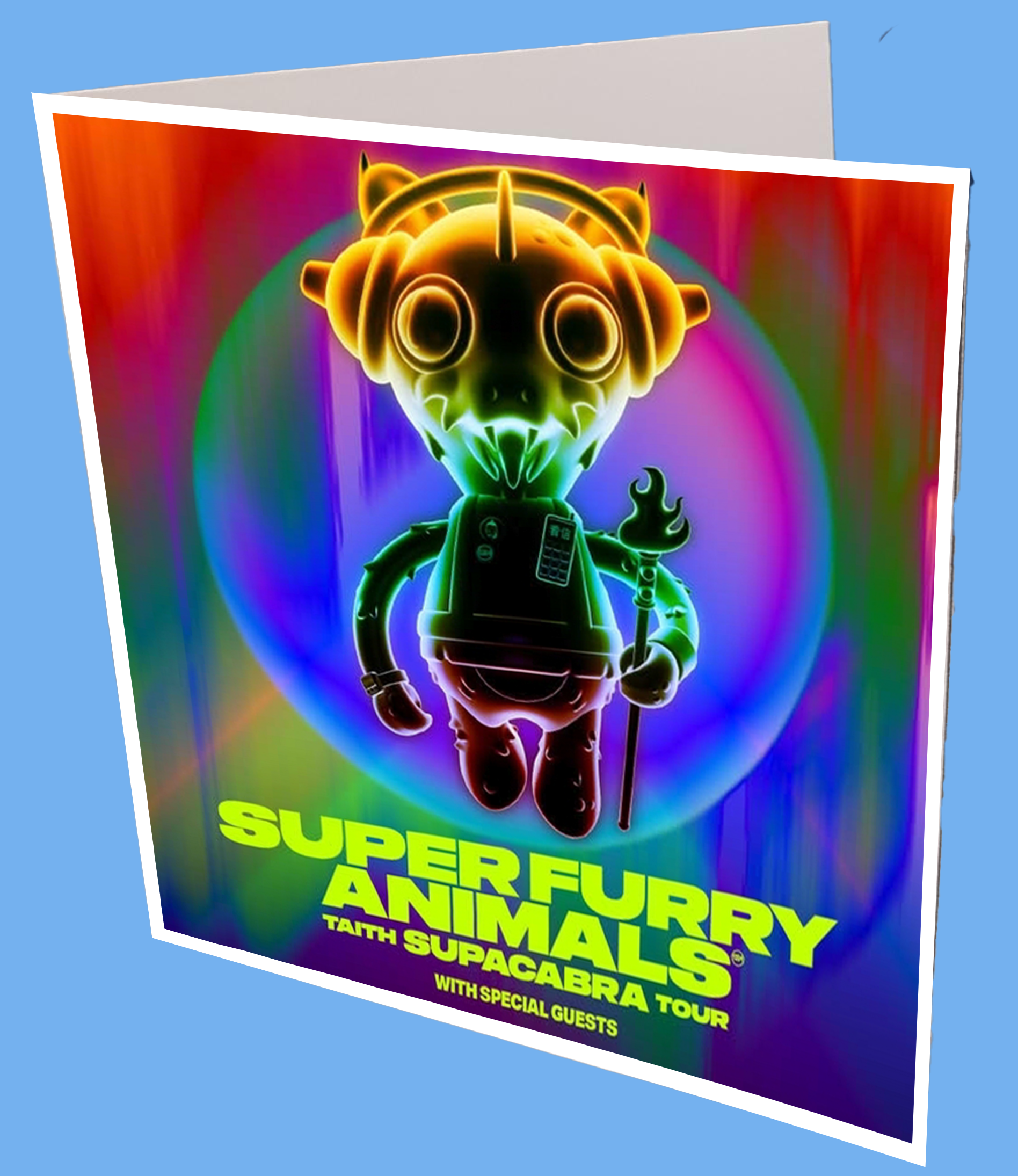 Super Furry Animals Greeting Card