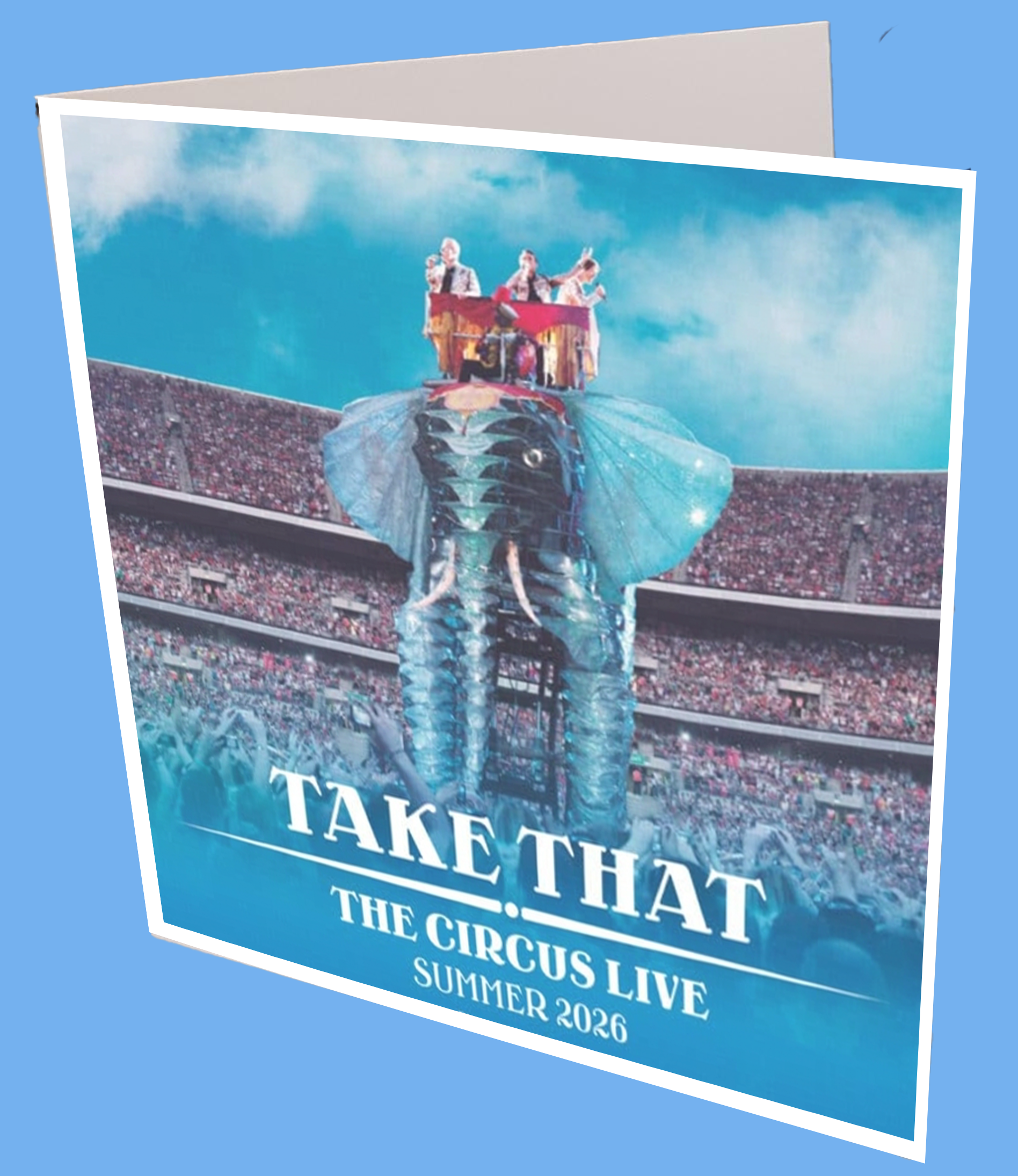 Take That 26 Greeting Card