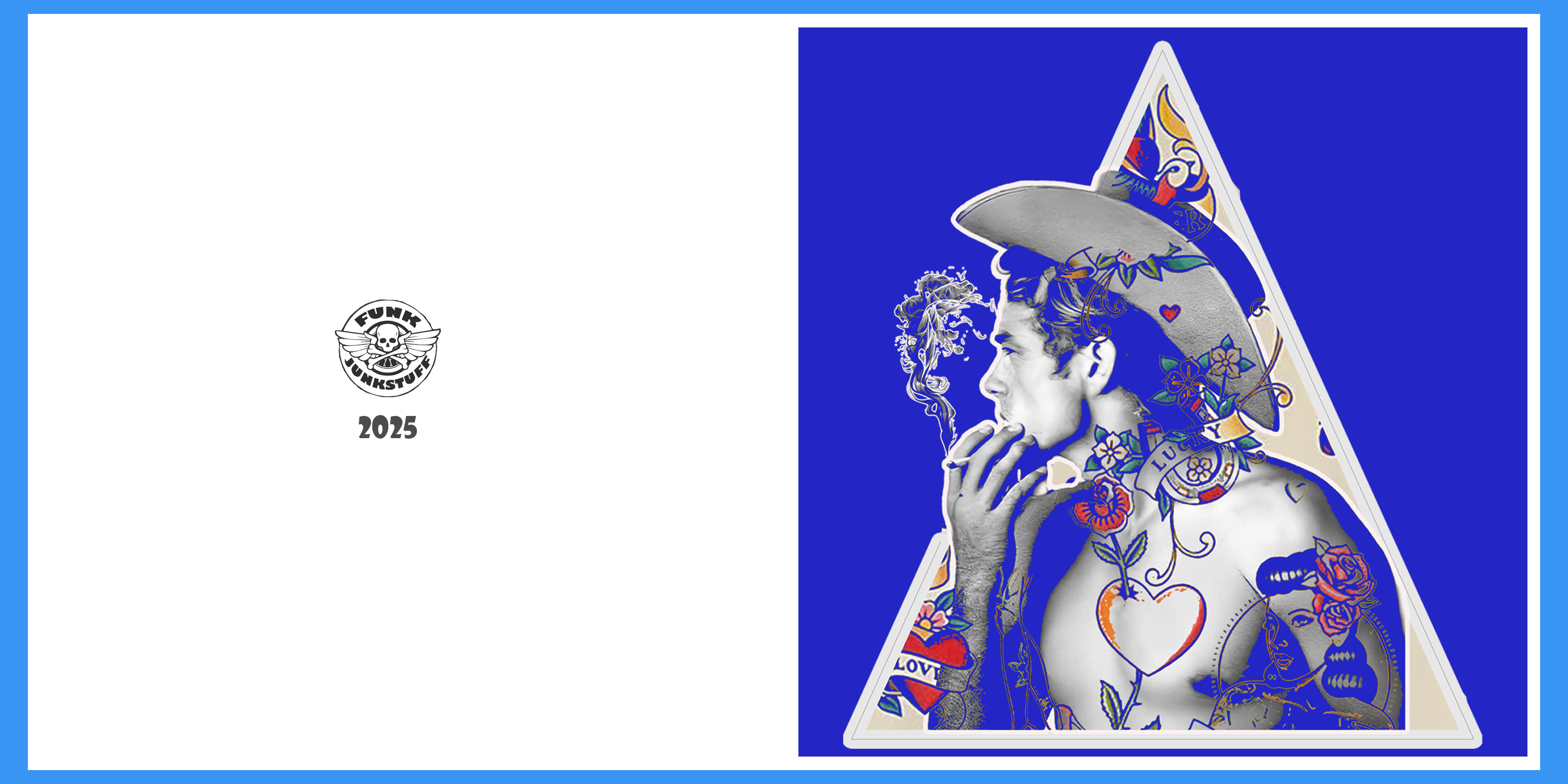 Tattooed James Dean Greeting Card