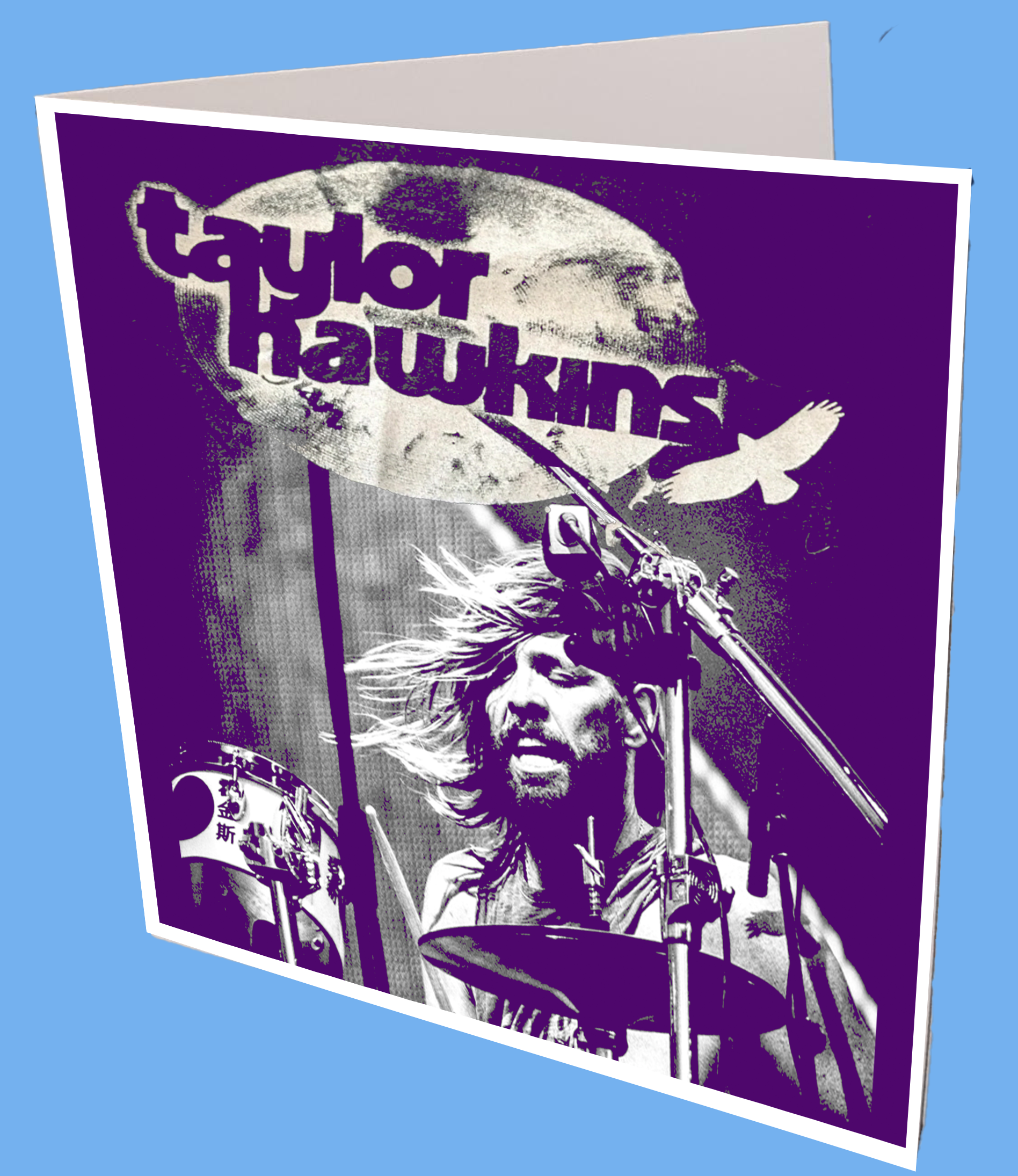 Taylor Hawkins Greeting Card