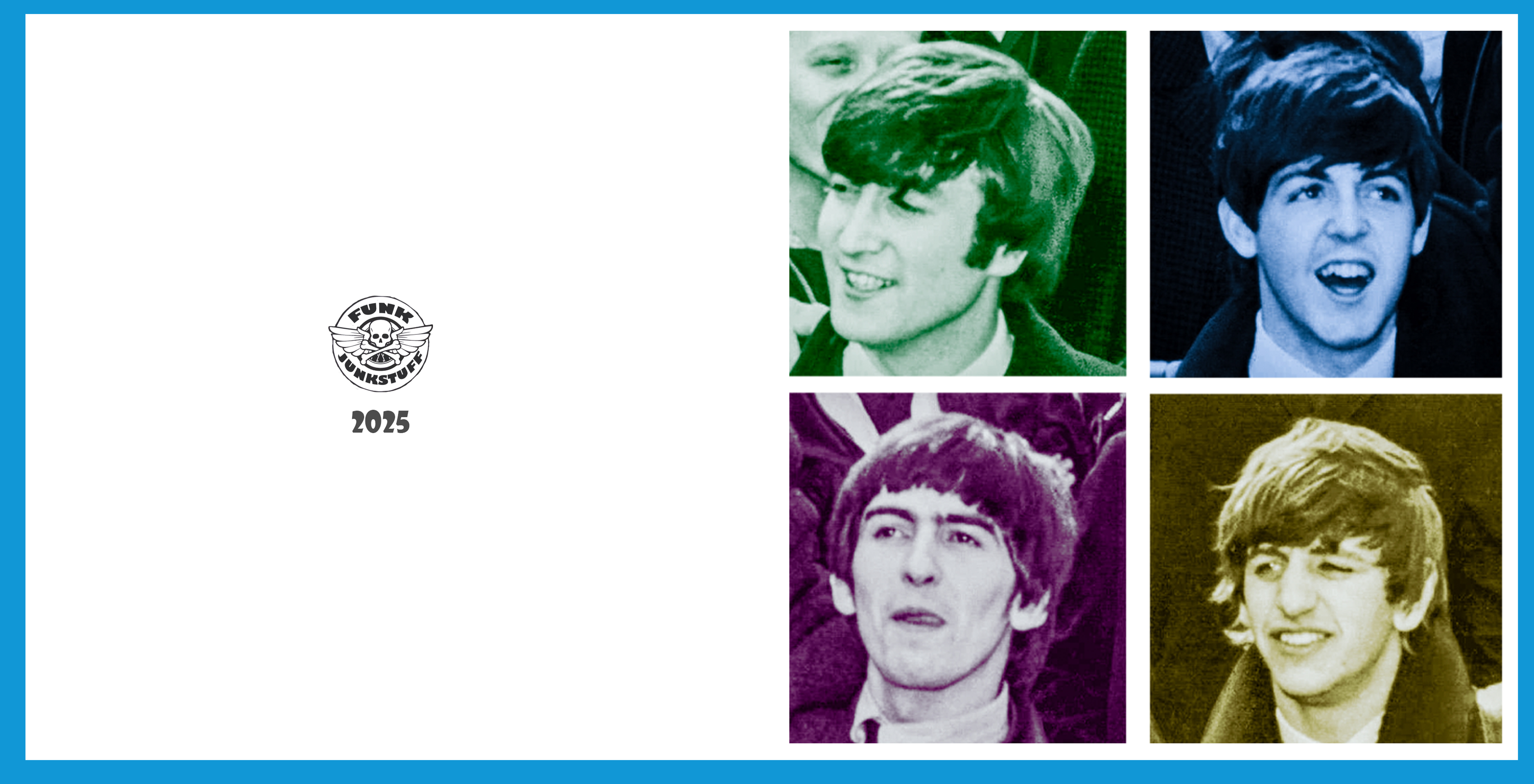 The Beatles Greeting Card